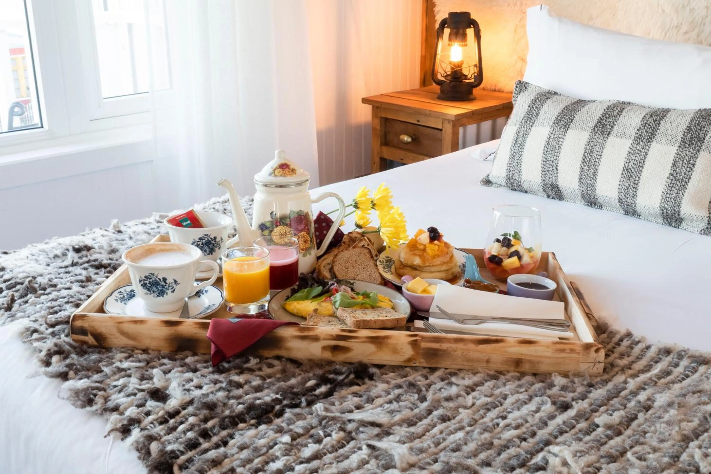 Breakfast, Bed in Hotel Boutique La Yegua Loca