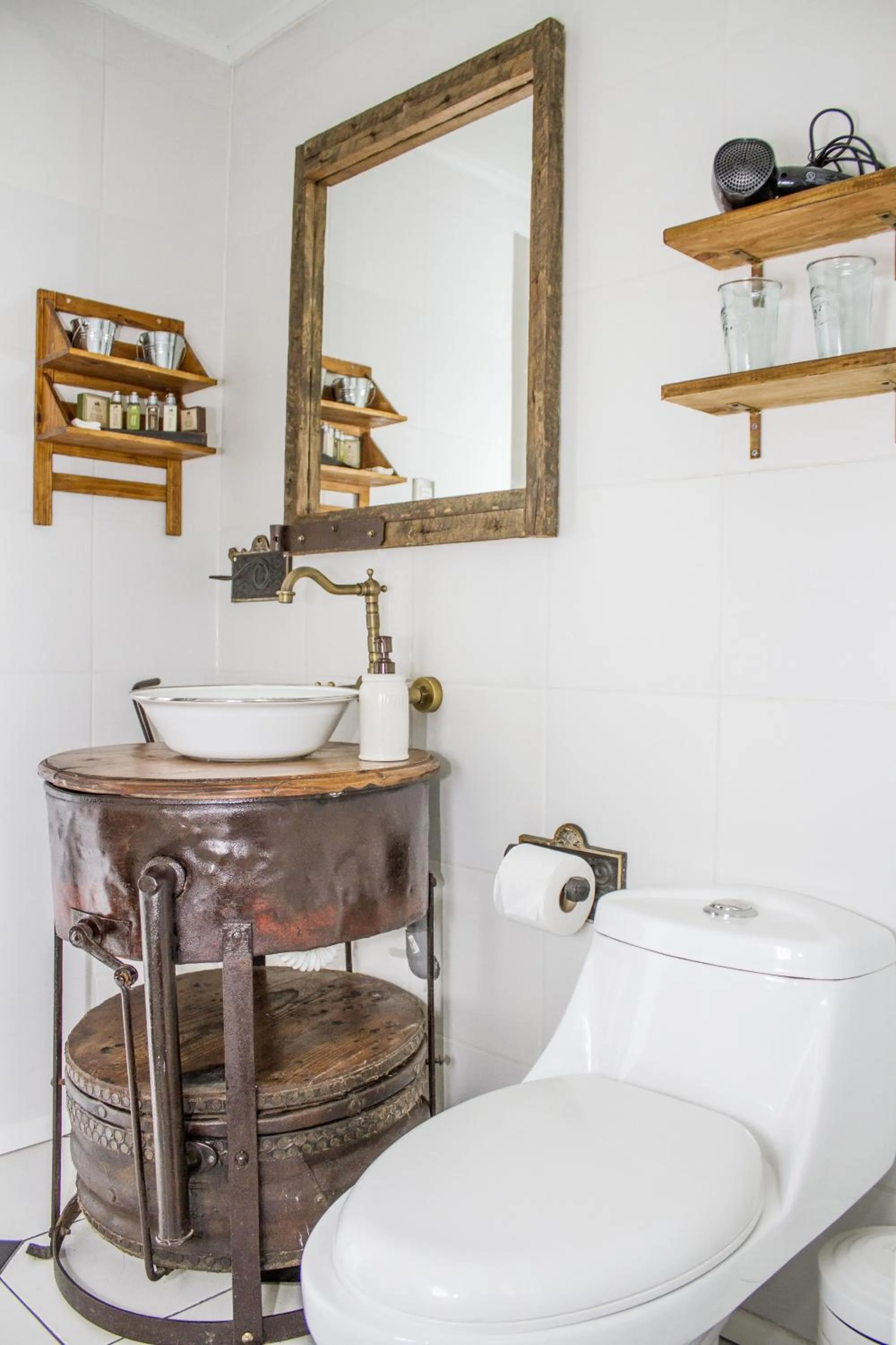 Decorative detail in Hotel Boutique La Yegua Loca