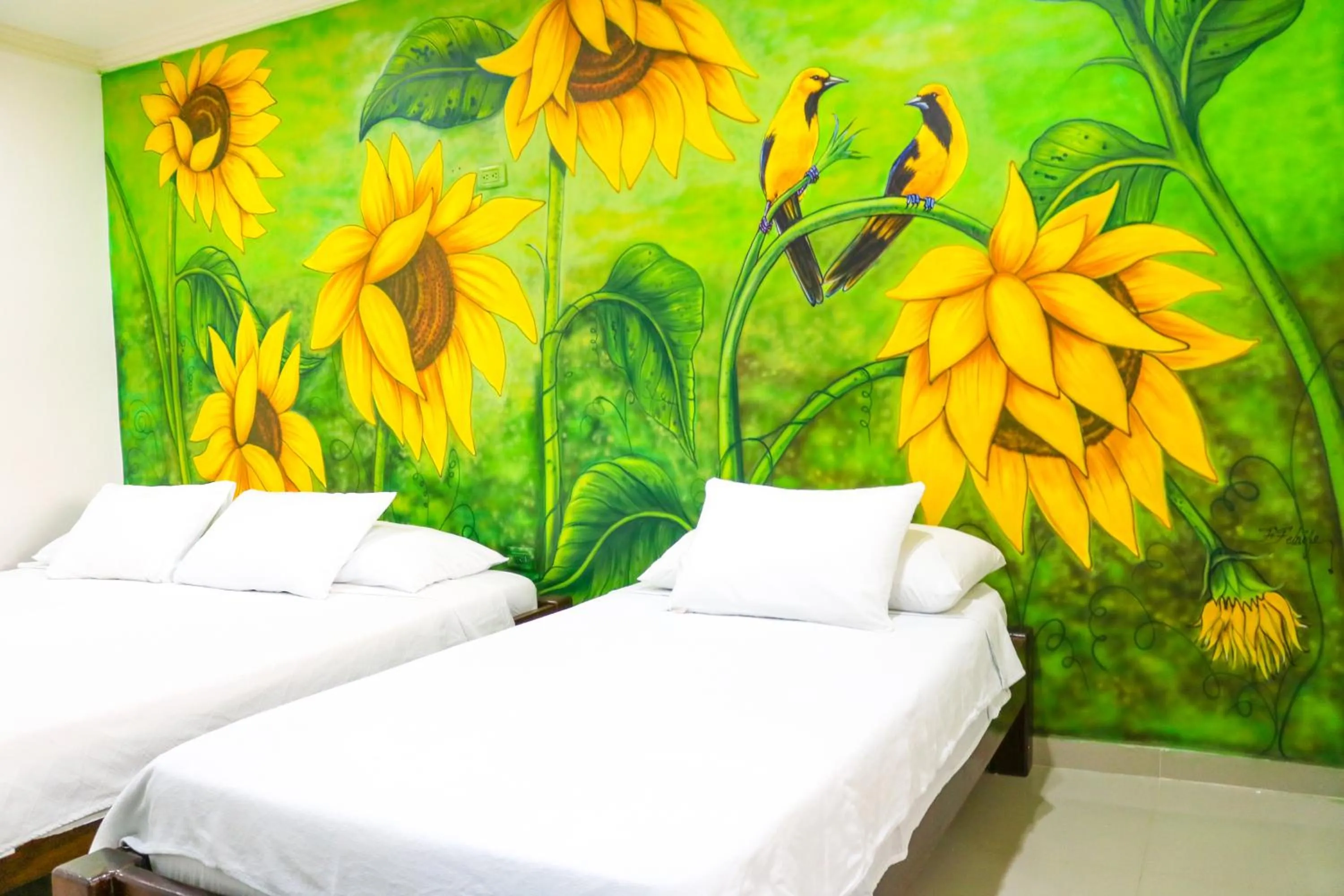 Bed in Hotel Jardines Evans By GEH Suites