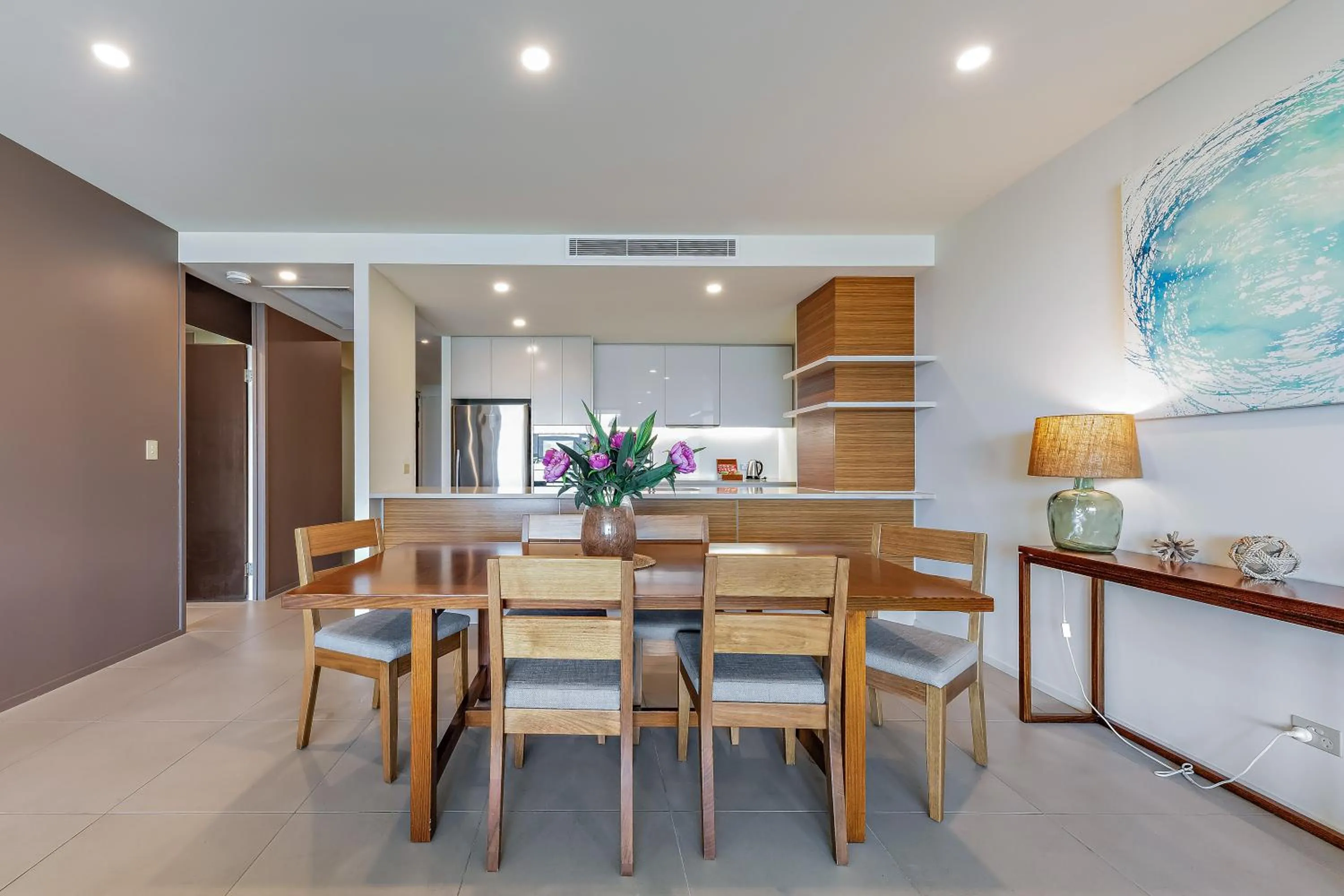 Dining area in Mirage Whitsundays