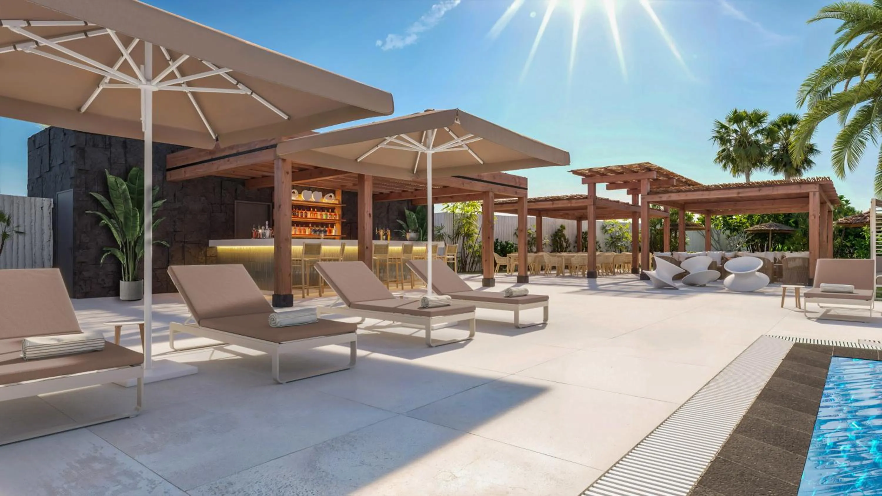 Swimming pool in Paradisus by Meliá Fuerteventura - All Inclusive