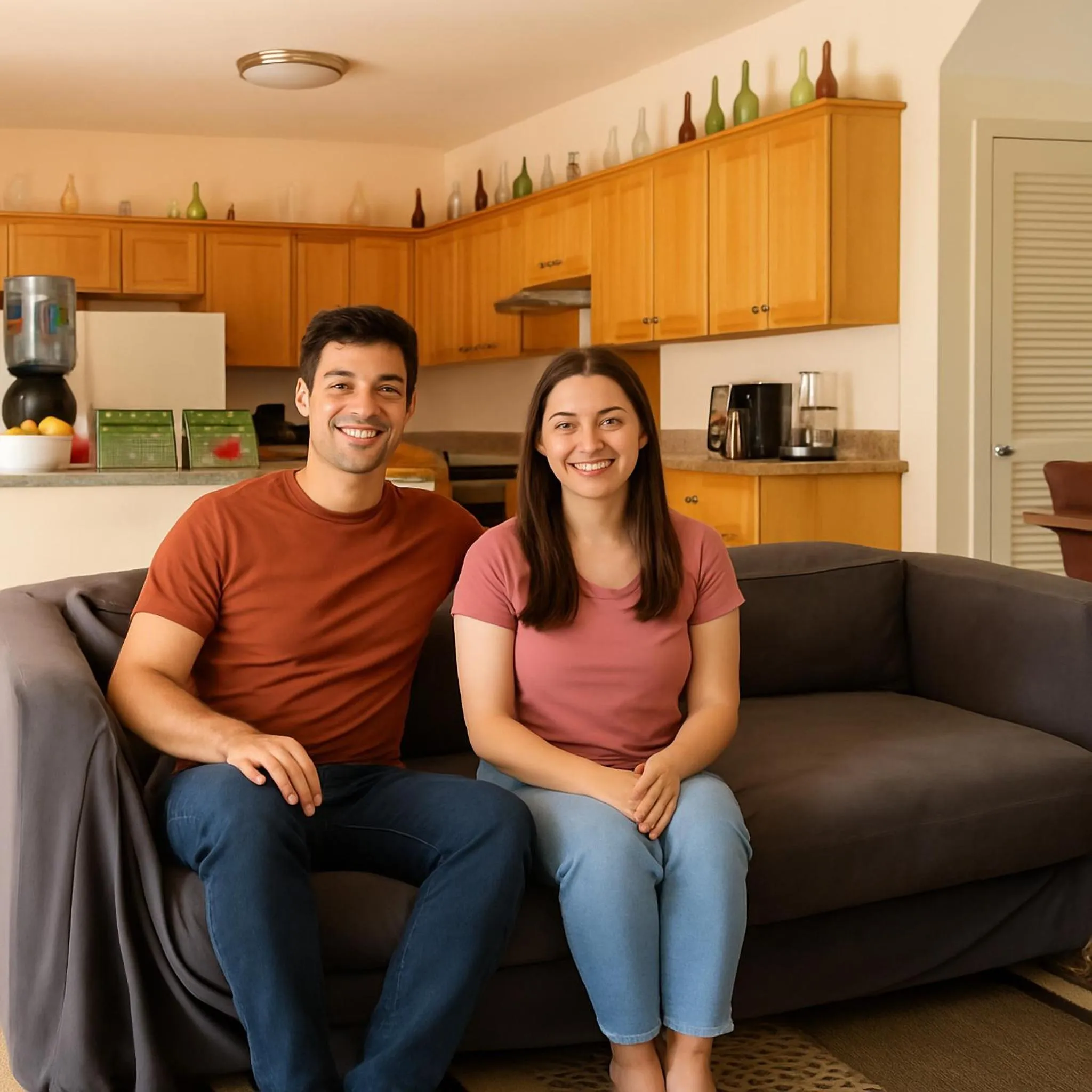 Living room in Volcano Forest Inn