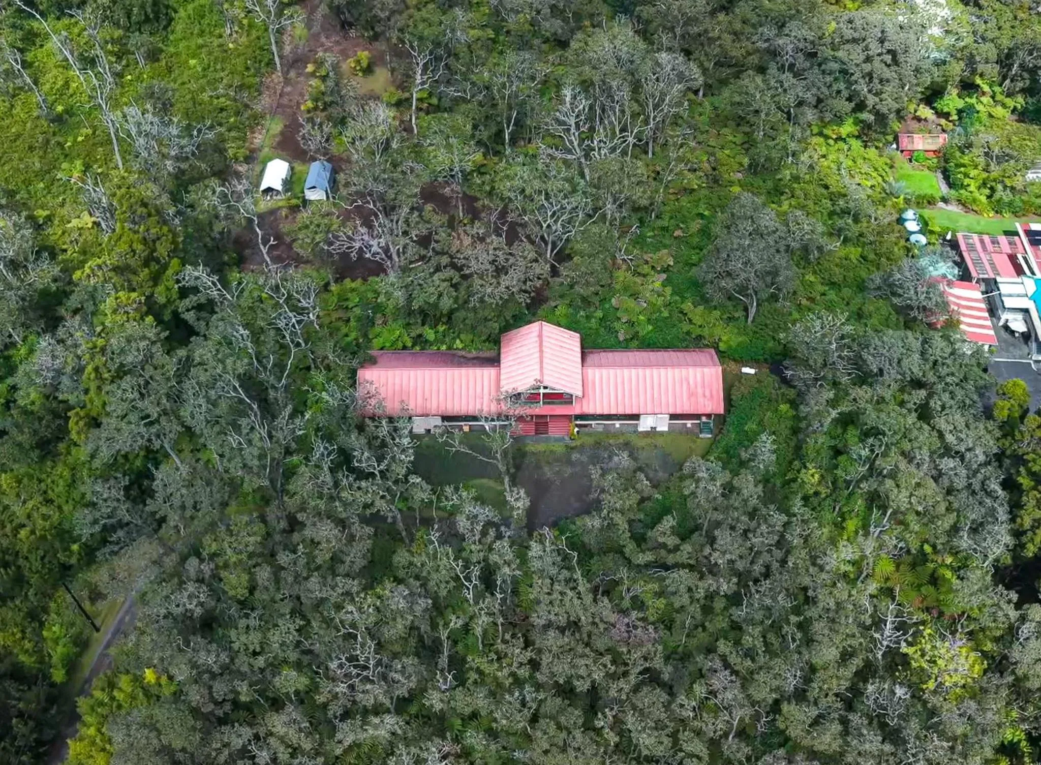 Bird's eye view in Volcano Forest Inn