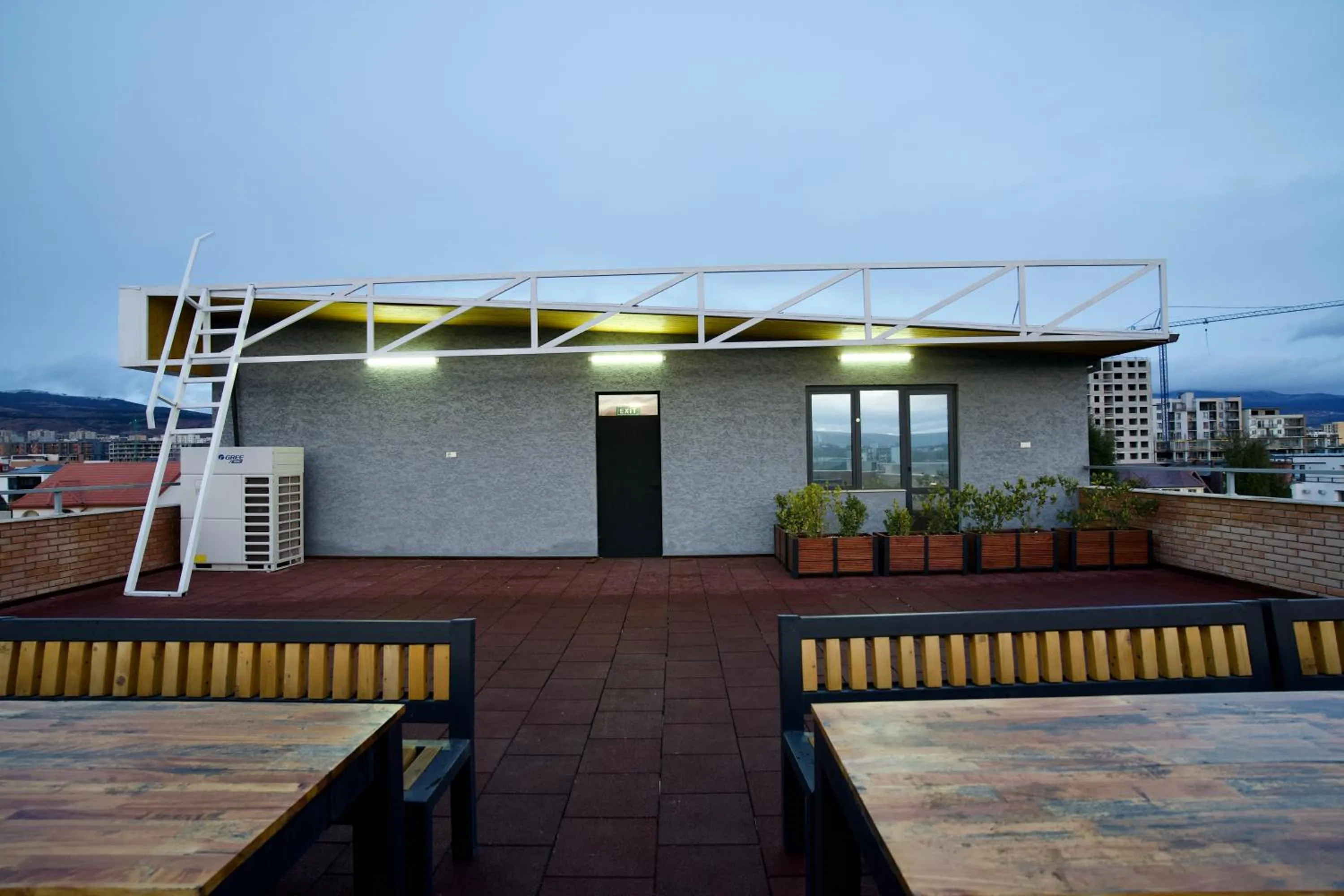 Balcony/Terrace in Hotel Mogzauri
