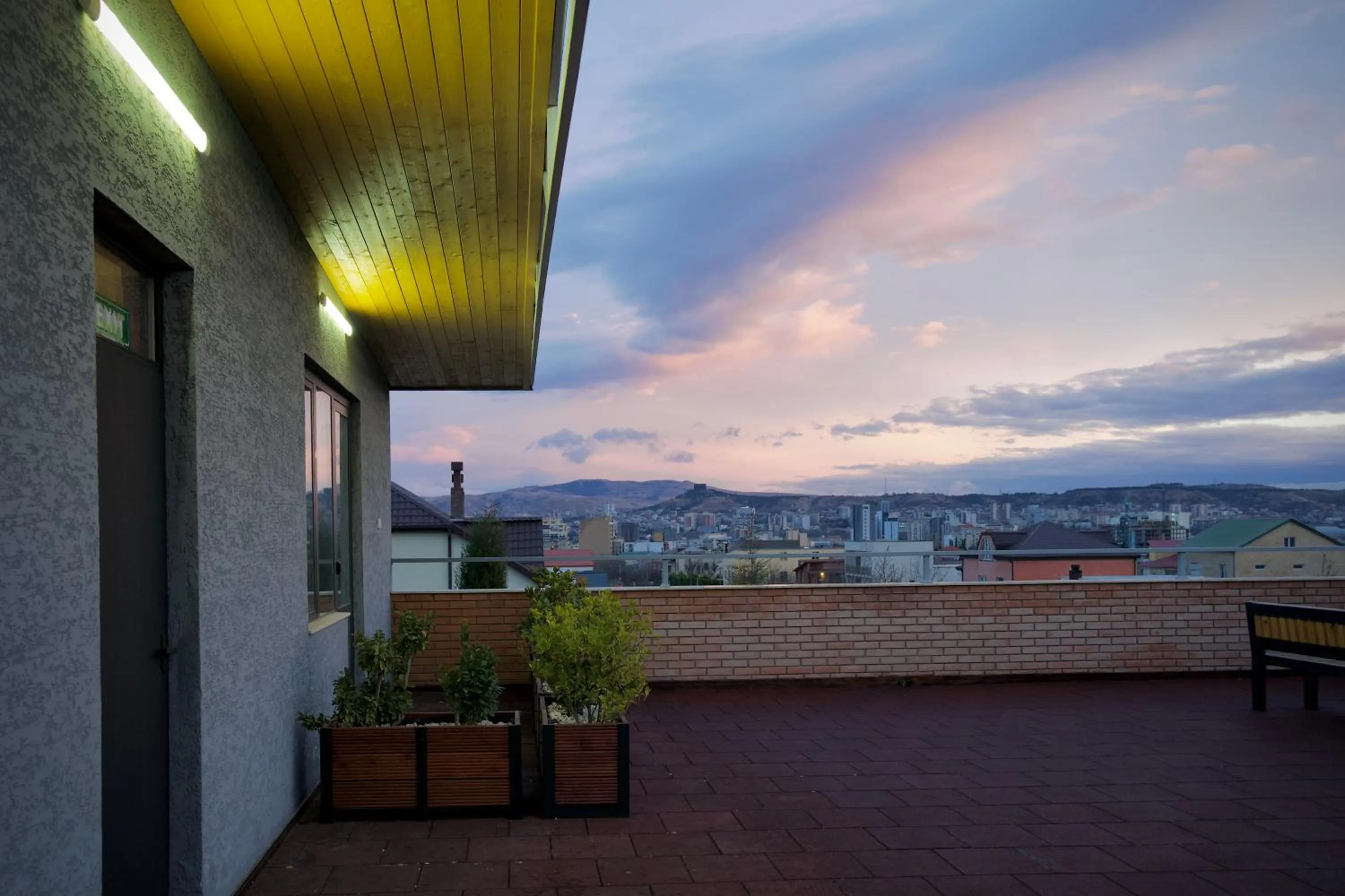Balcony/Terrace in Hotel Mogzauri