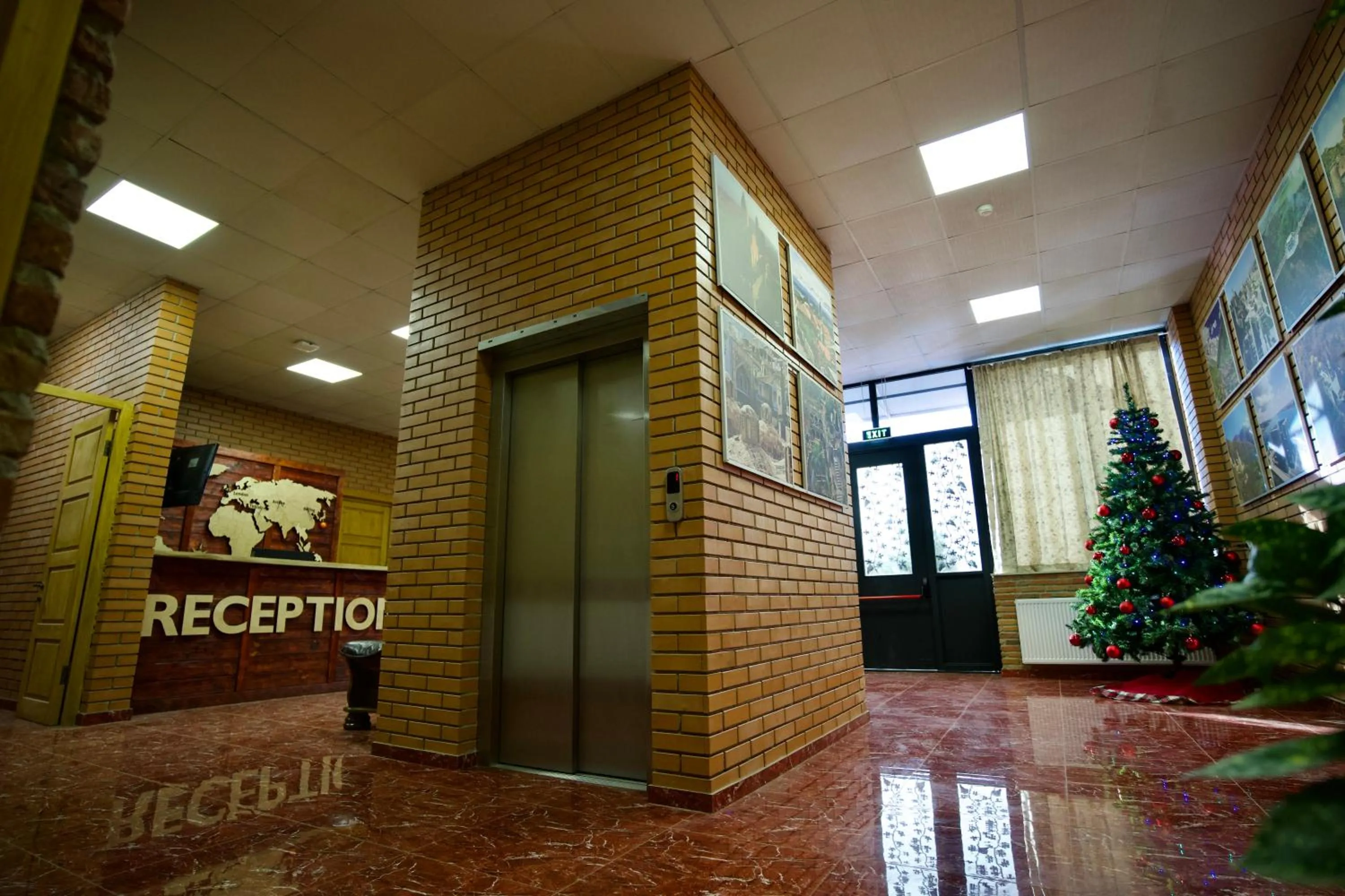 Lobby or reception in Hotel Mogzauri