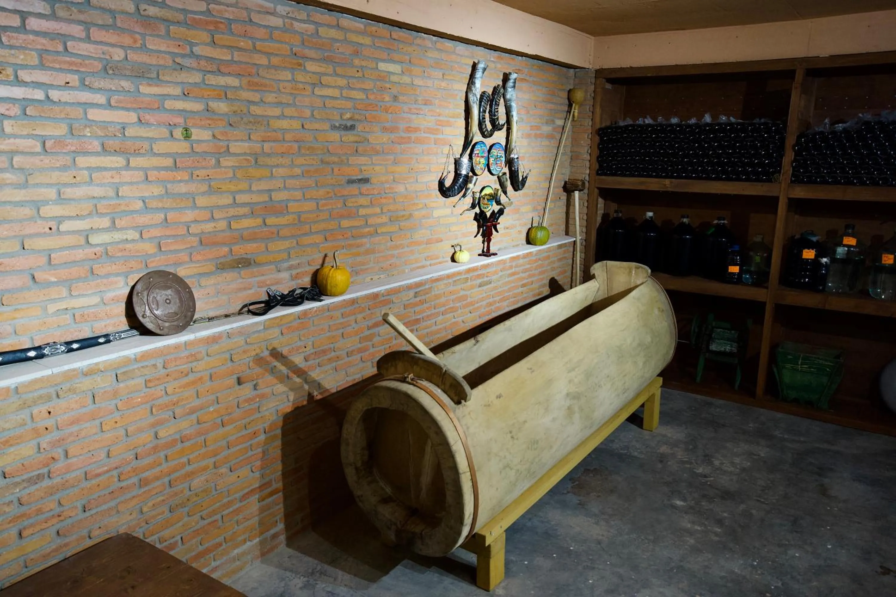 Decorative detail in Hotel Mogzauri