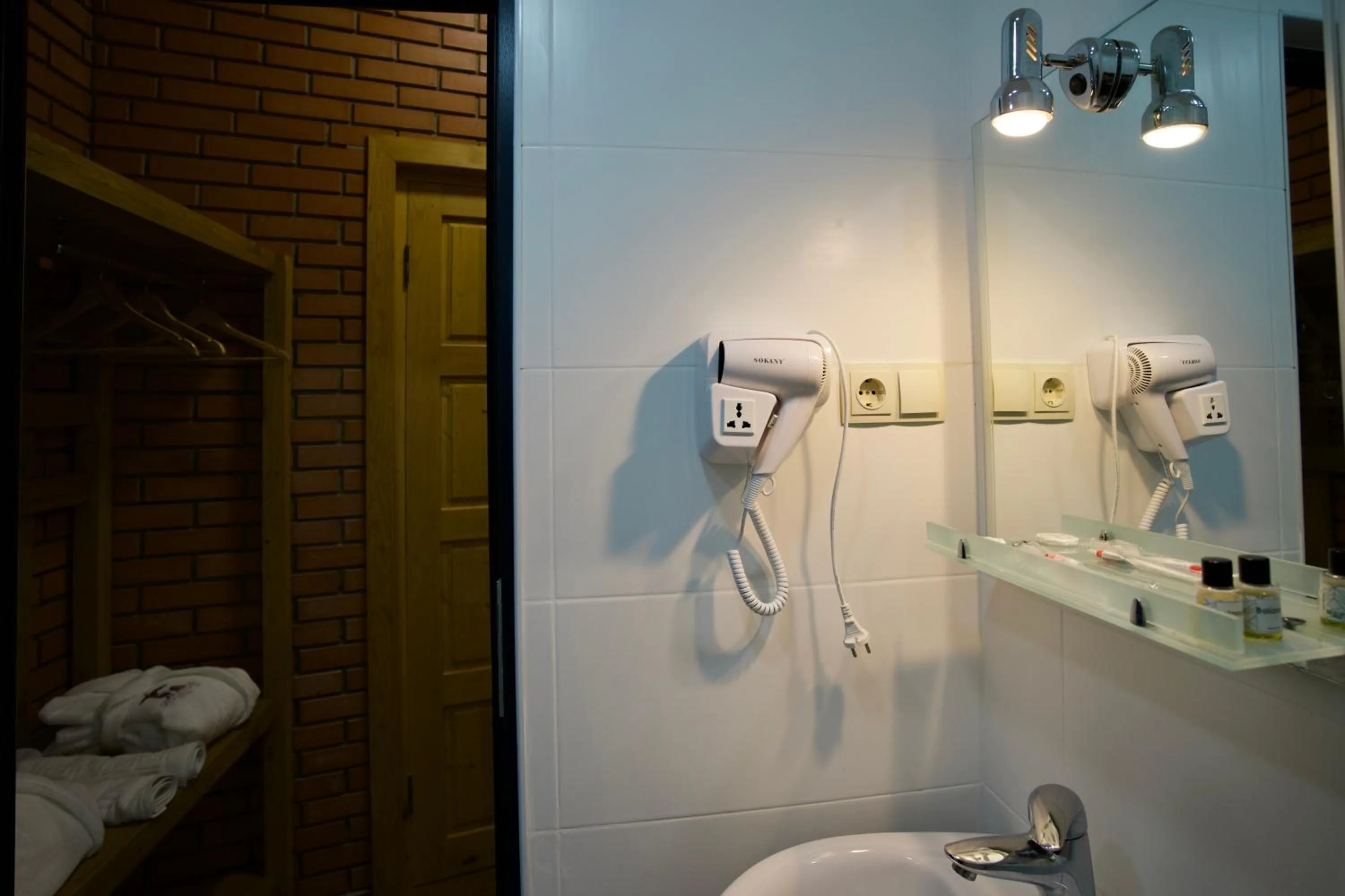 Bathroom in Hotel Mogzauri