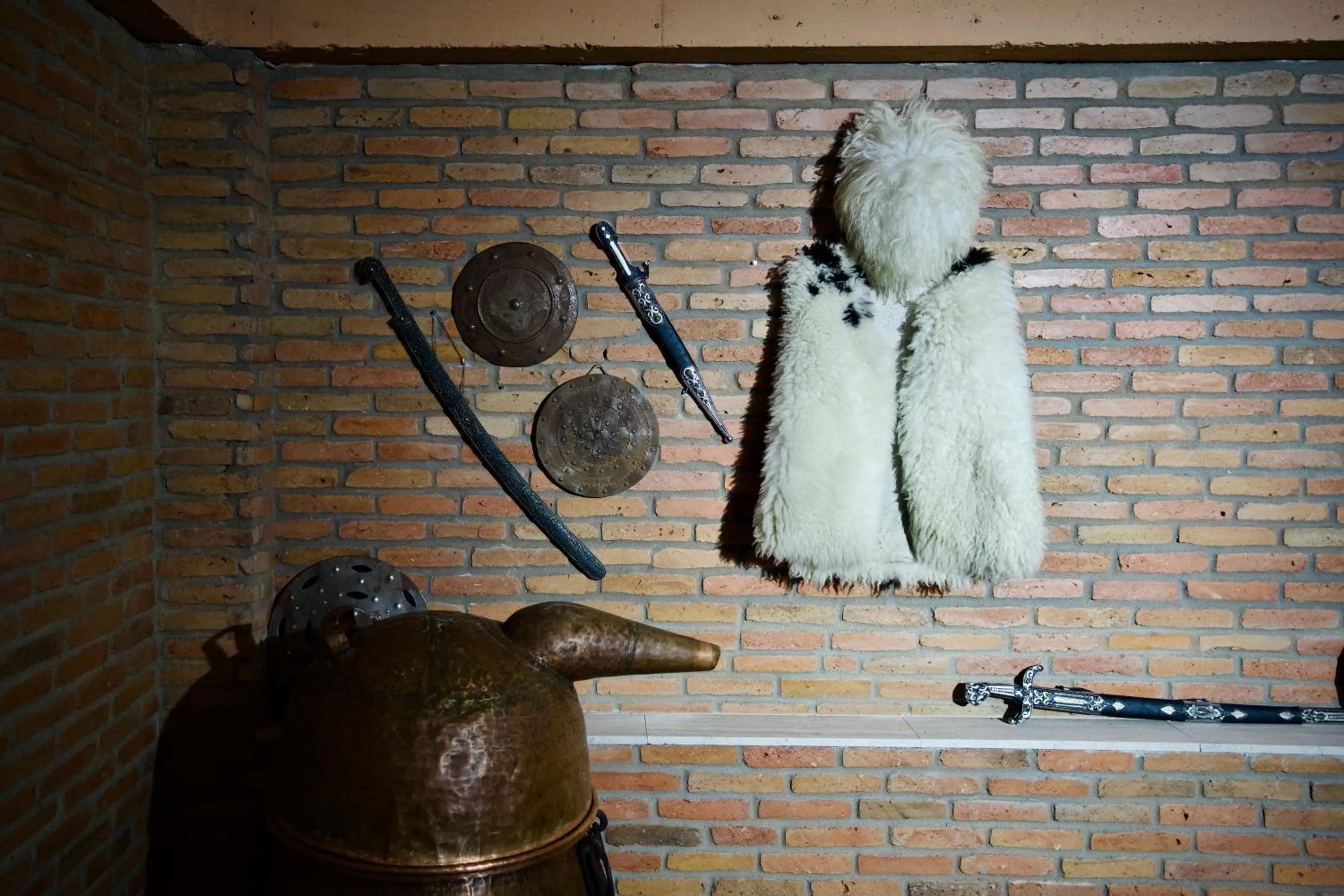 Decorative detail in Hotel Mogzauri