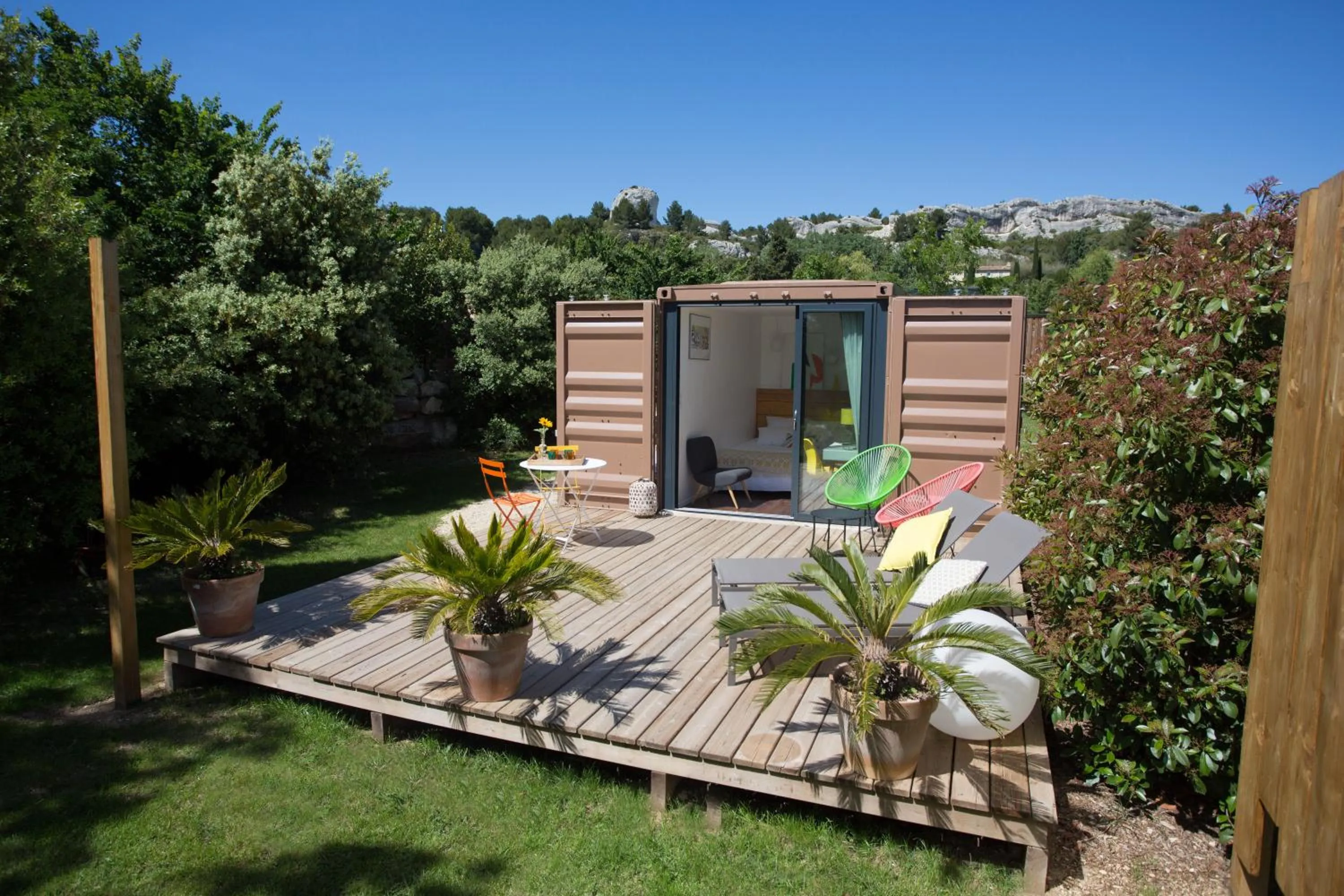 Natural landscape in Domaine Mejan