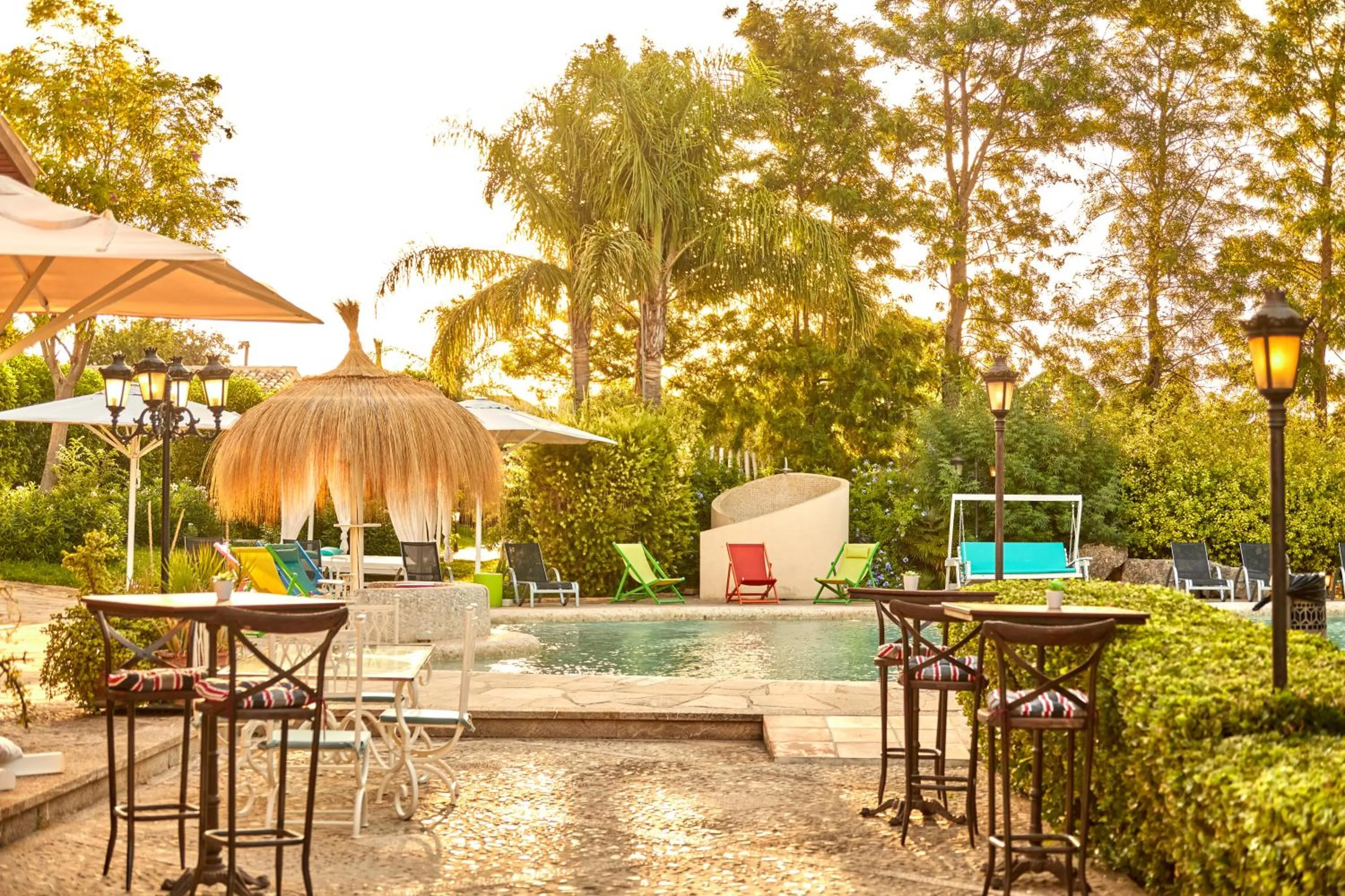 Swimming pool in Agroturismo Sa Vinya des Convent