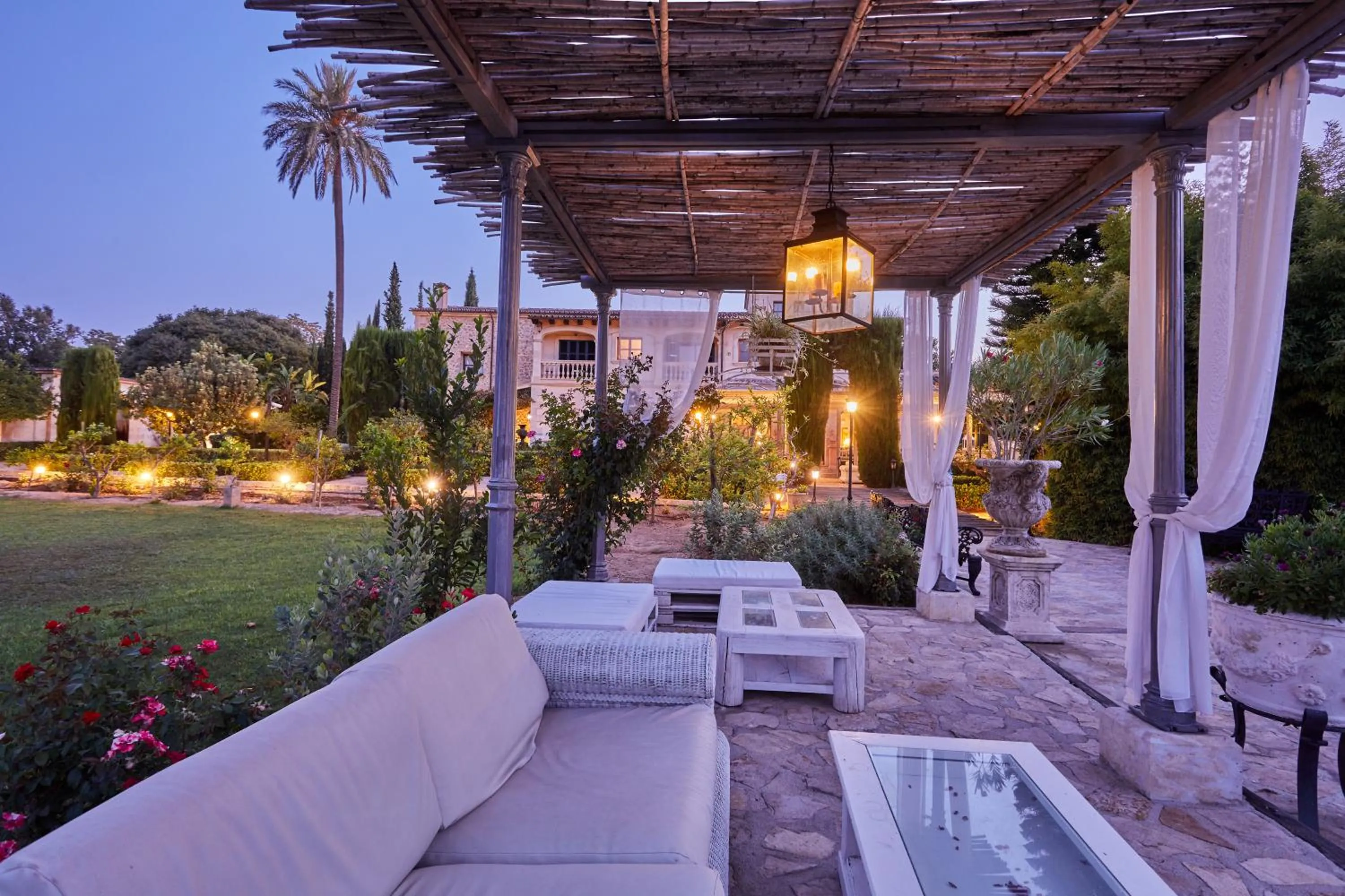 Patio in Agroturismo Sa Vinya des Convent