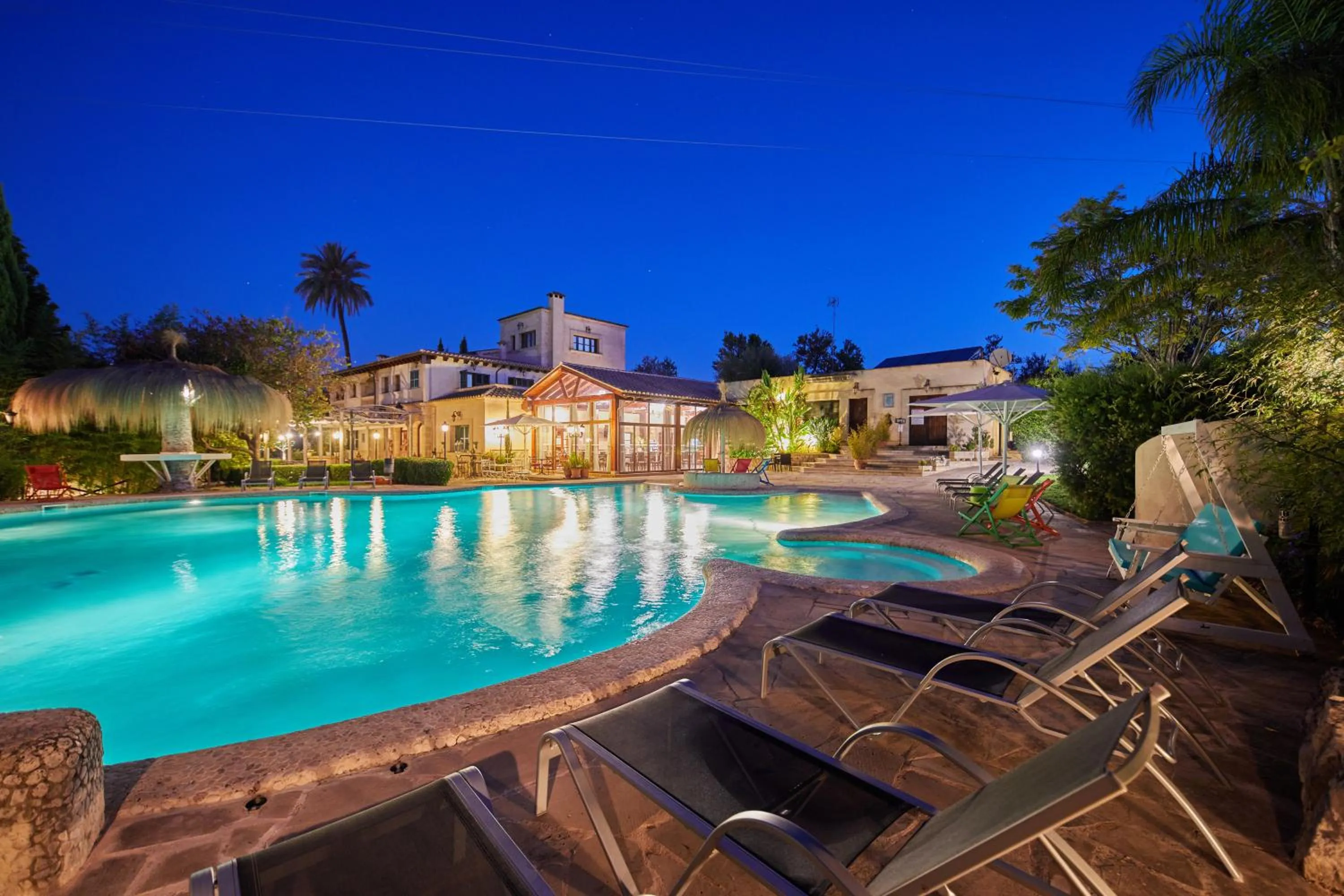 Swimming pool in Agroturismo Sa Vinya des Convent