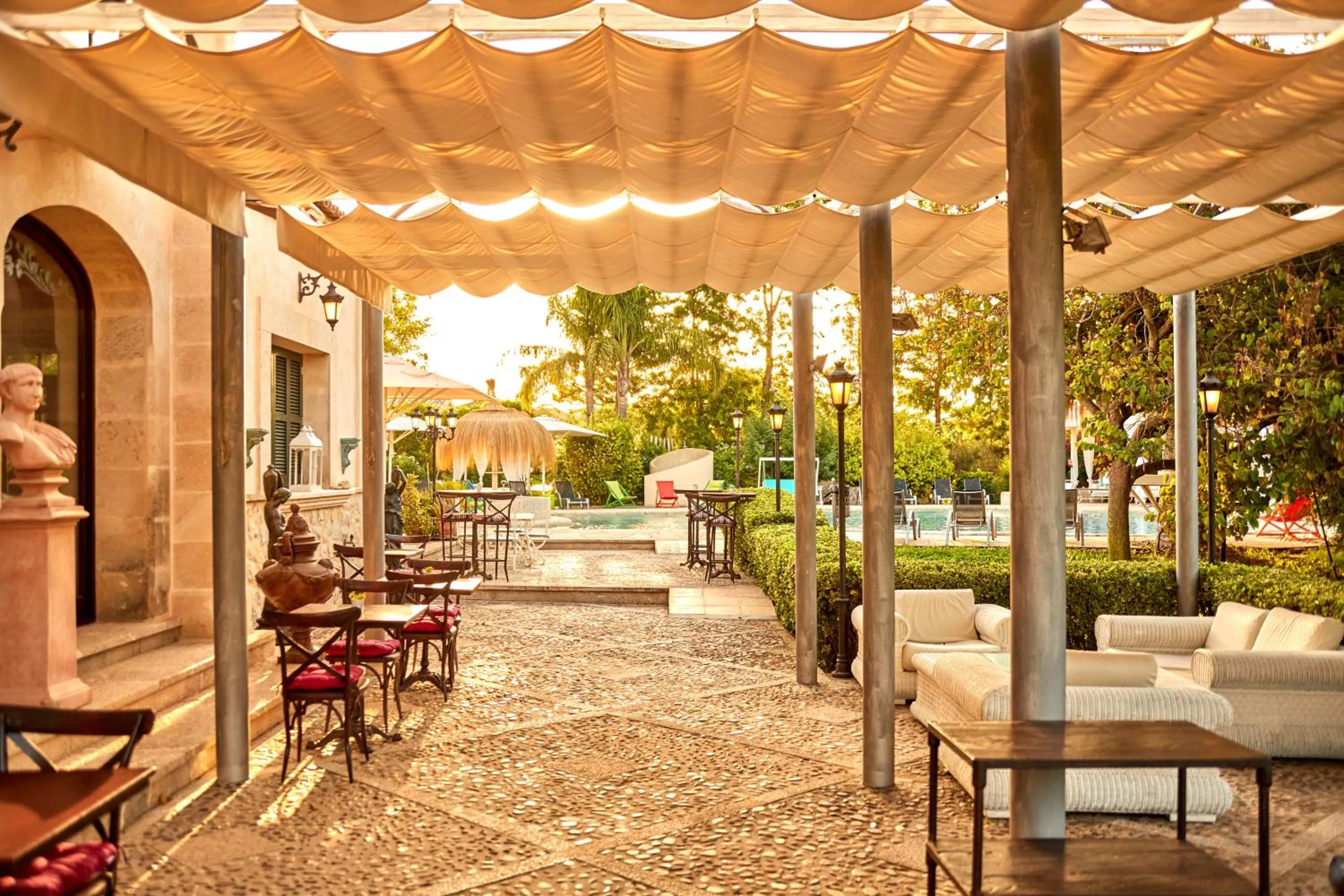 Swimming pool in Agroturismo Sa Vinya des Convent