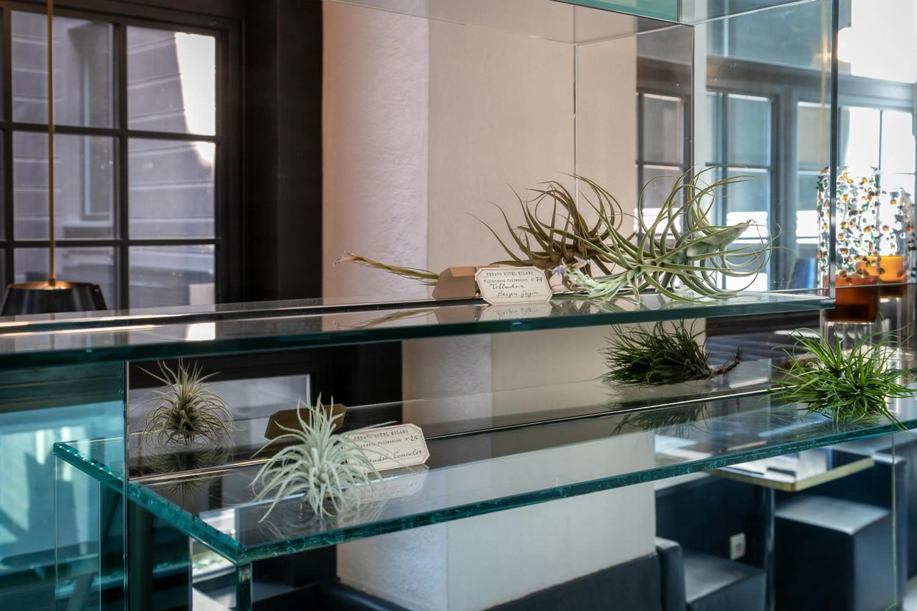 Inner courtyard view in Senato Hotel Milano