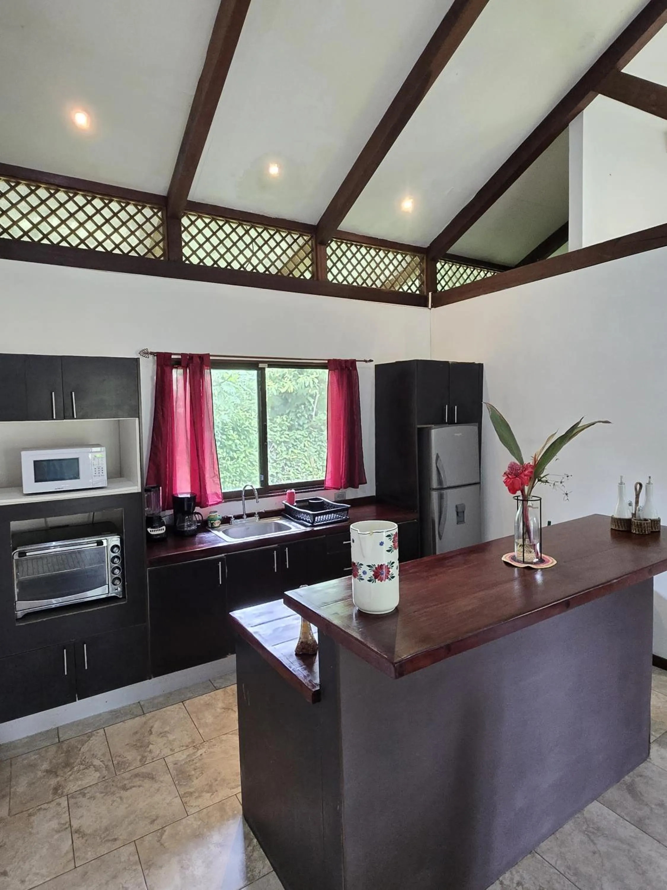 Kitchen or kitchenette in Hotel Kenaki Lodge