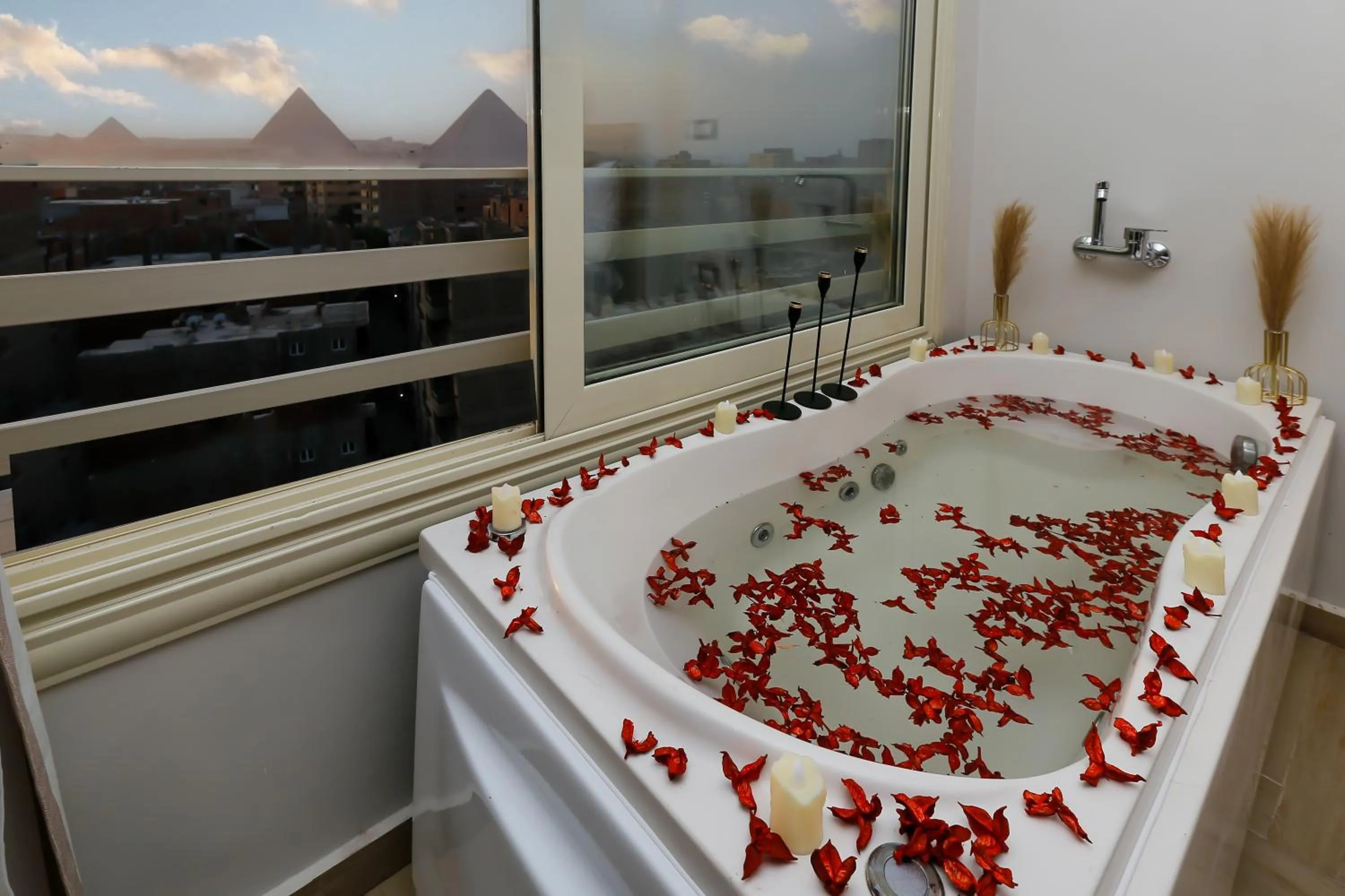 Natural landscape in Rixoss tower Pyramids View