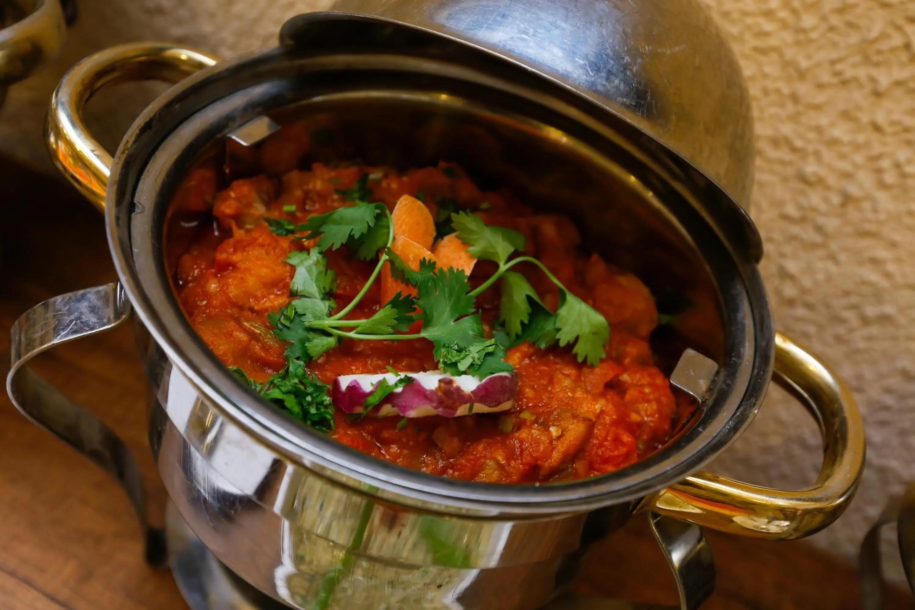 Food in Rixoss tower Pyramids View