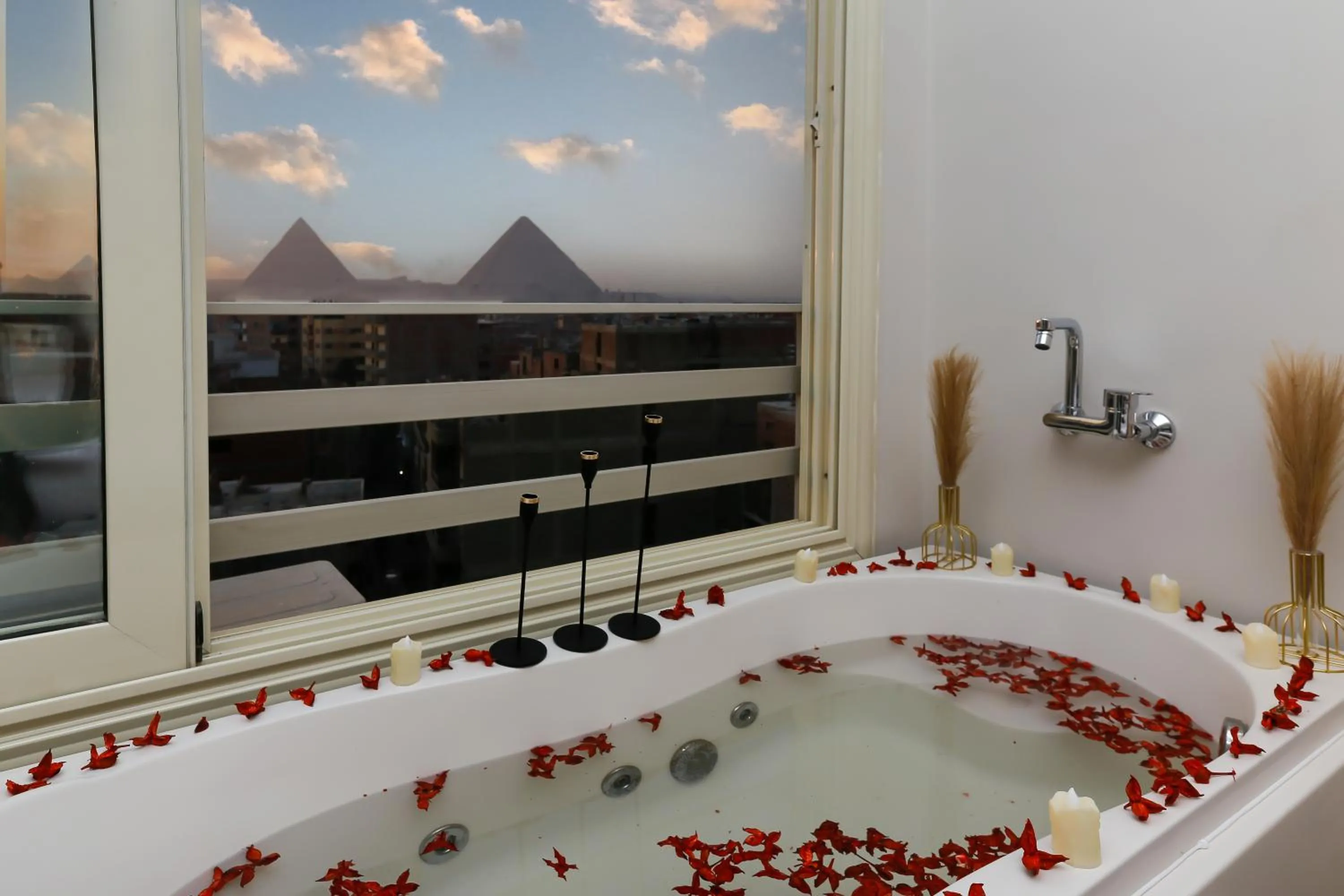 Natural landscape in Rixoss tower Pyramids View