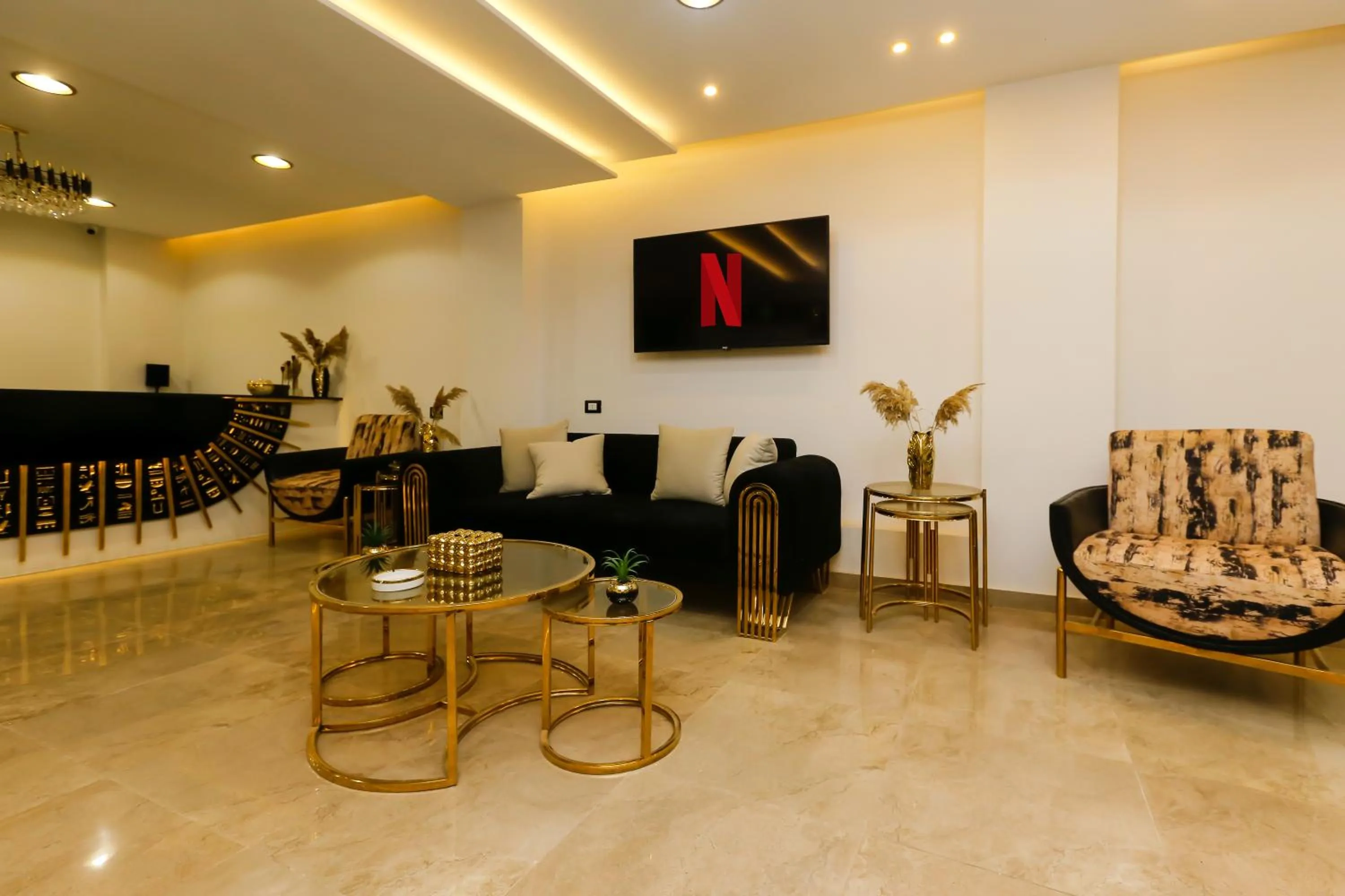 TV and multimedia in Rixoss tower Pyramids View