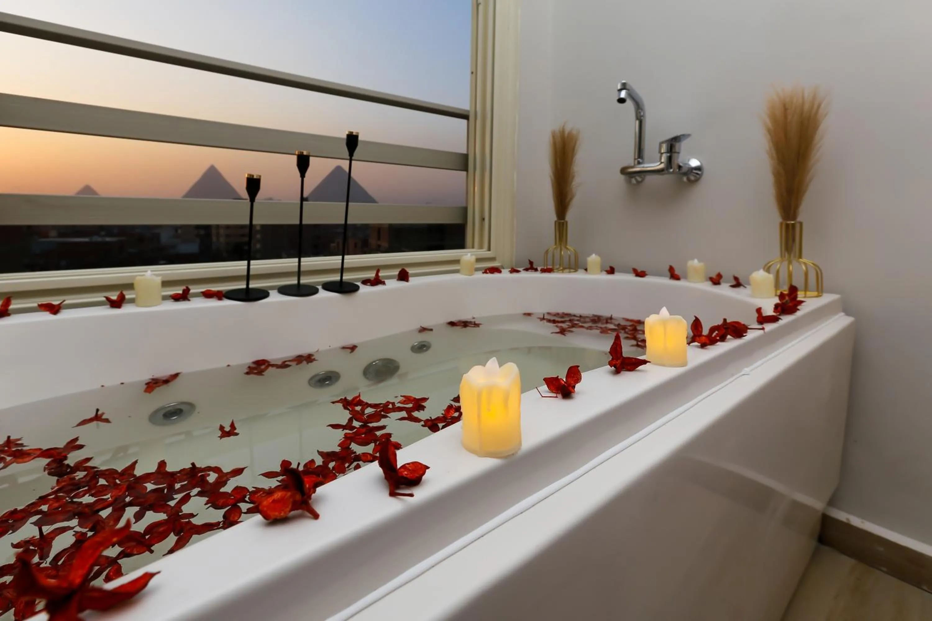 Natural landscape in Rixoss tower Pyramids View