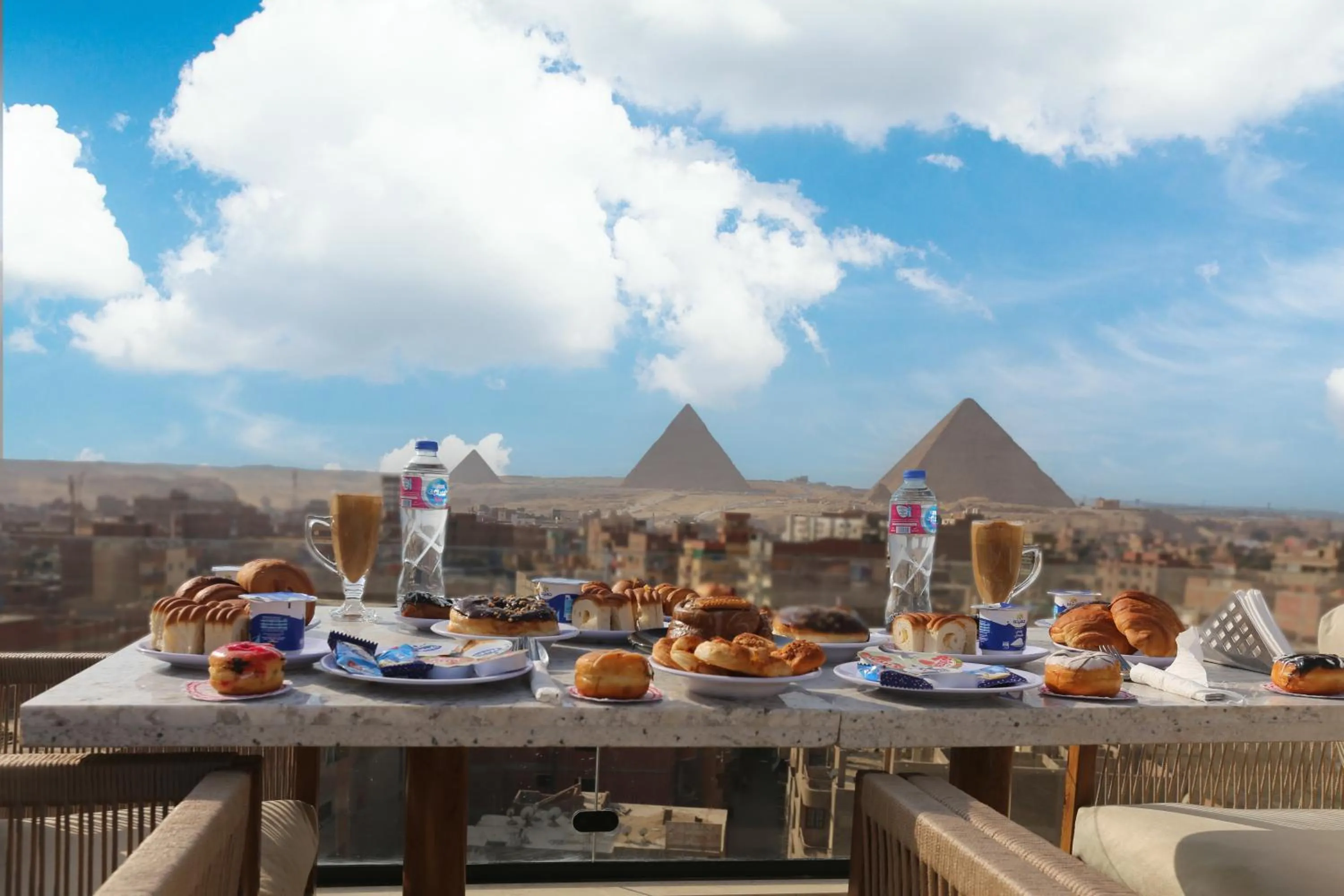 Rixoss tower Pyramids View