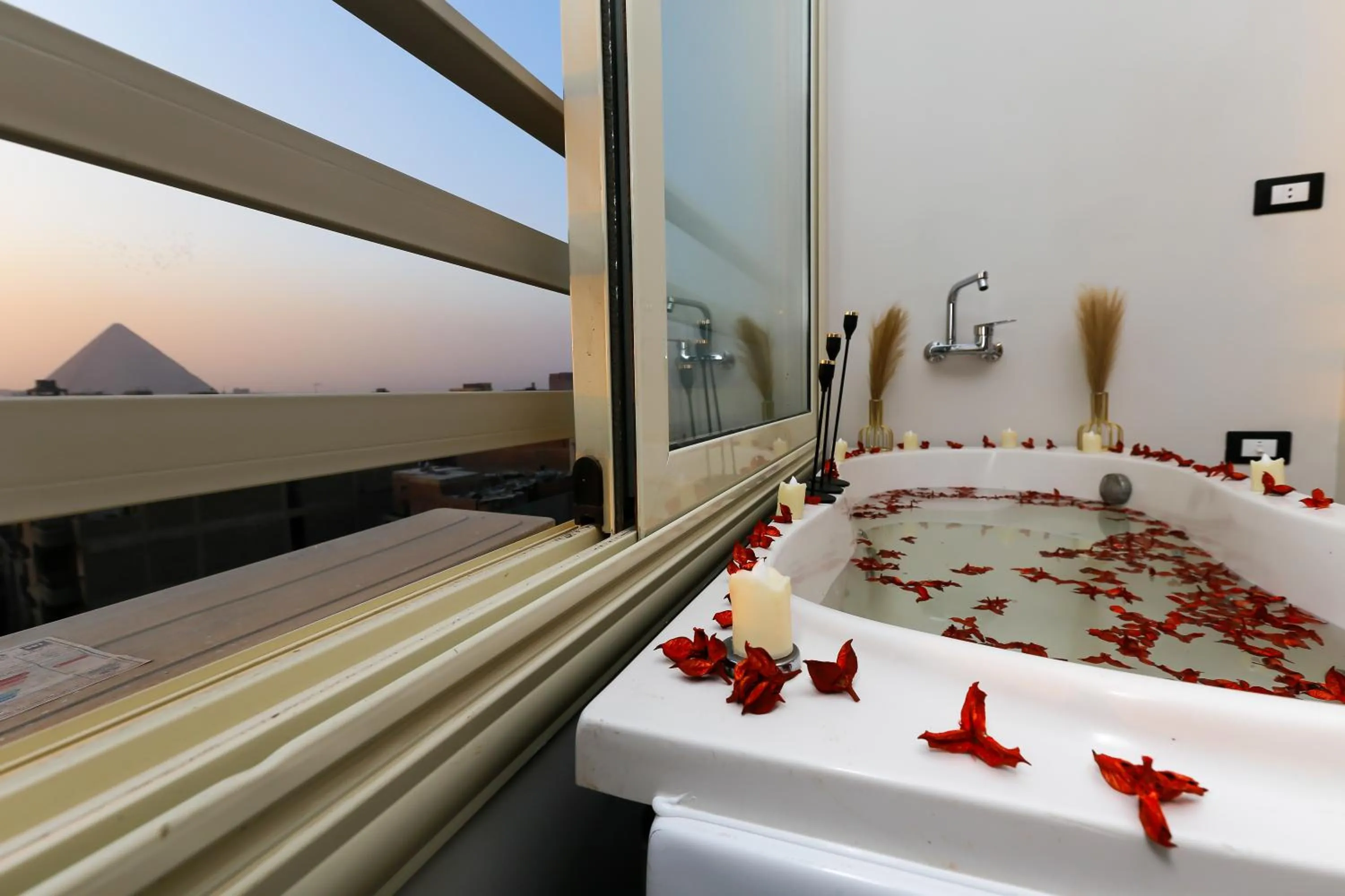 Natural landscape in Rixoss tower Pyramids View