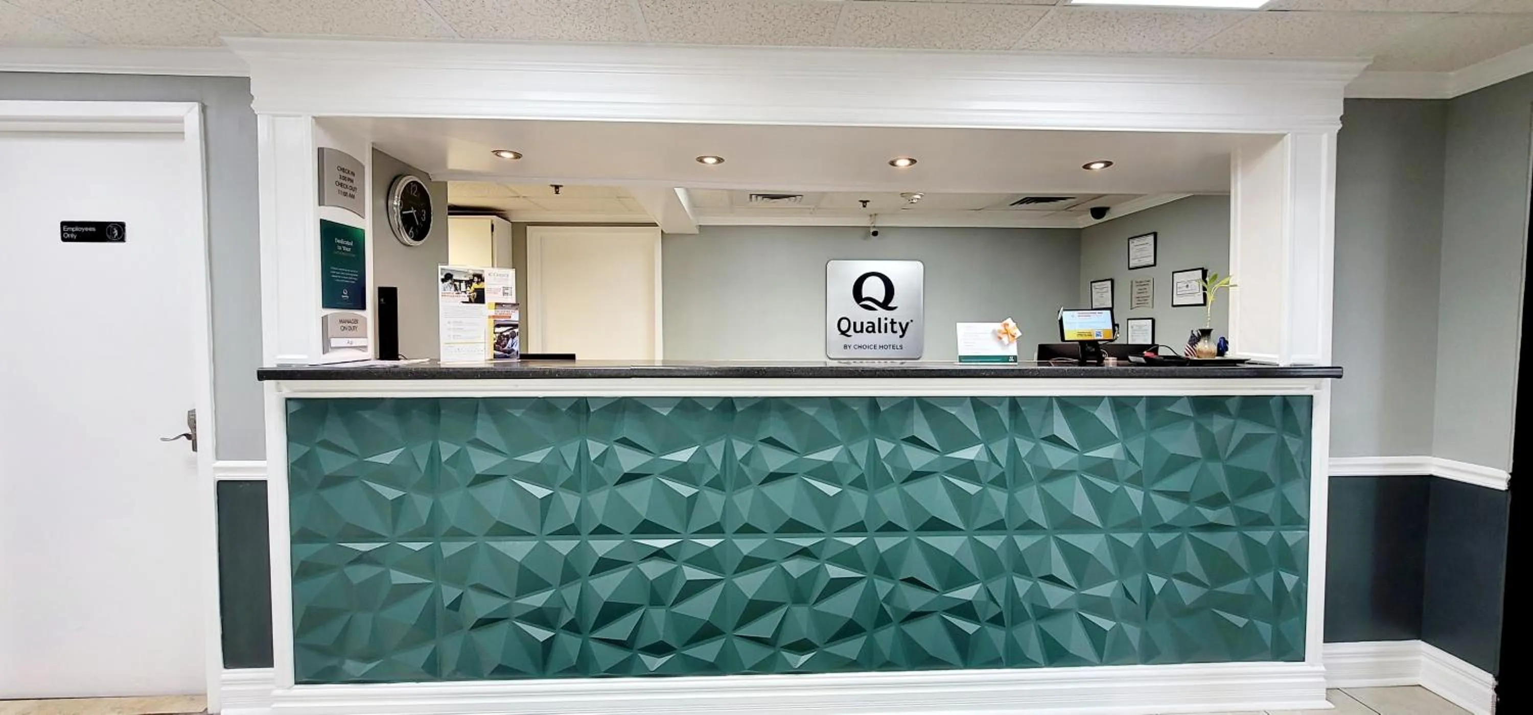Lobby or reception in Quality Inn Port Wentworth Savannah North