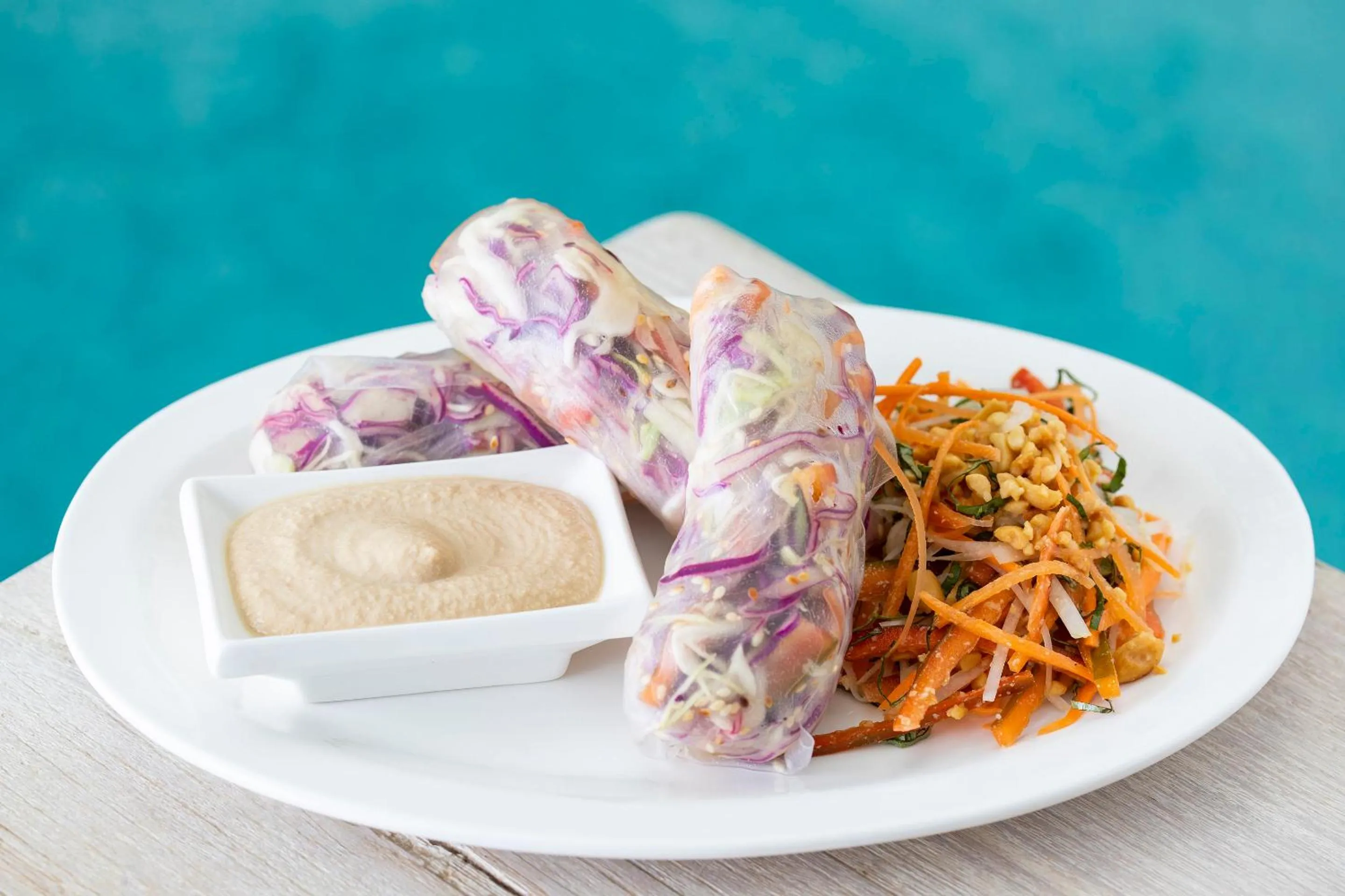 Food in Bodhi Tree Yoga Resort