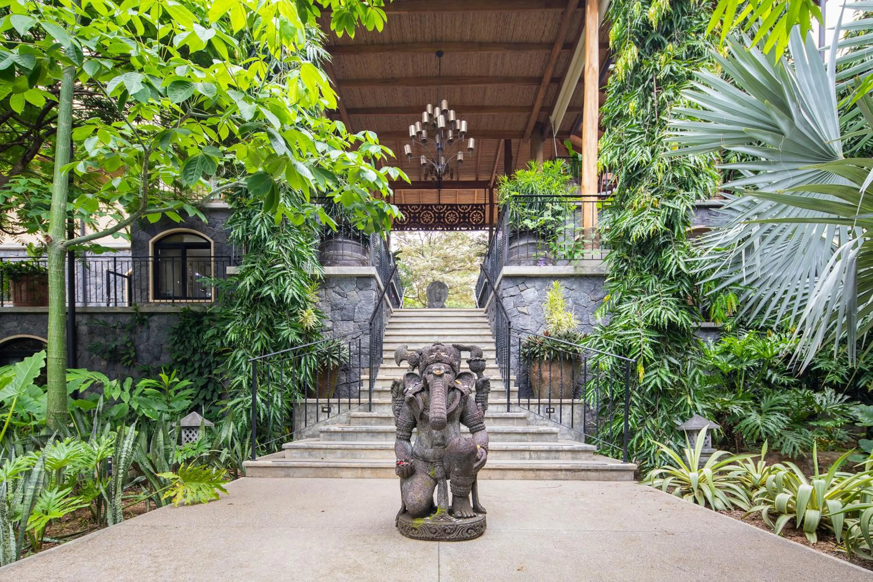 Facade/entrance in Bodhi Tree Yoga Resort