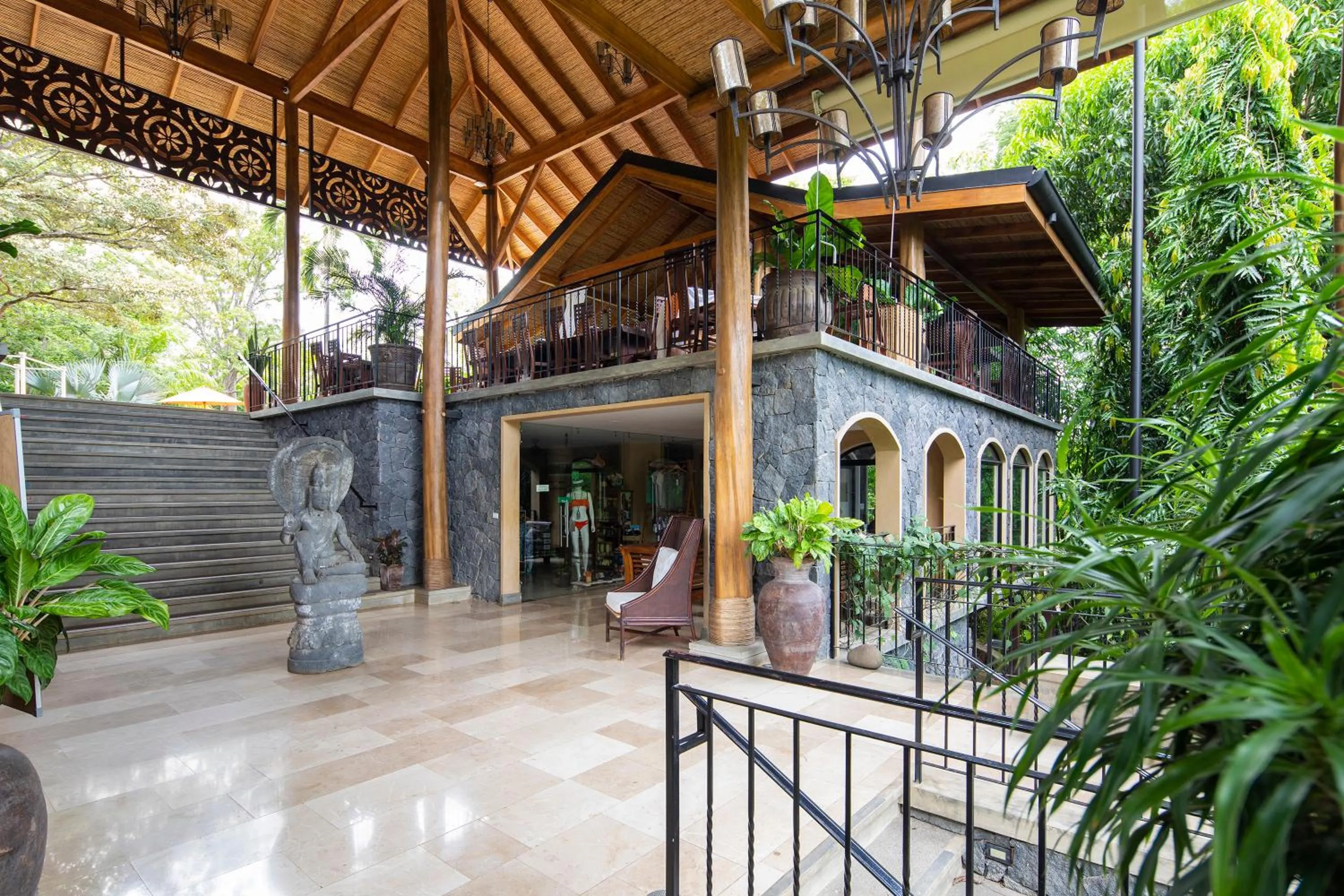 Facade/entrance in Bodhi Tree Yoga Resort