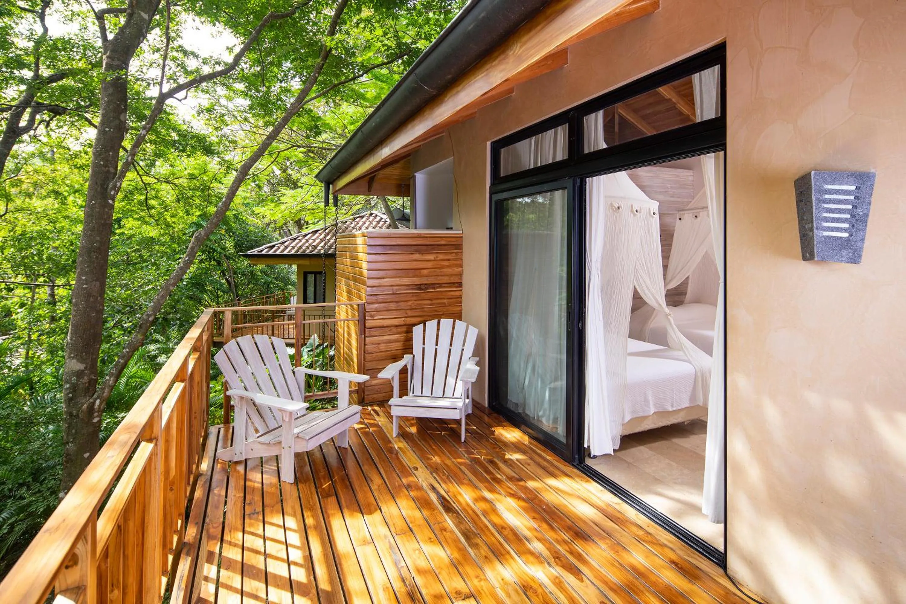 Patio in Bodhi Tree Yoga Resort
