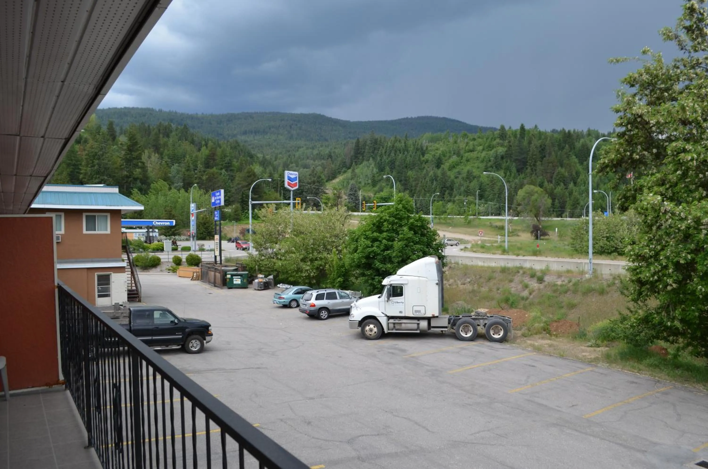 Balcony/Terrace in Canadas Best Value Inn & Suites-Castlegar