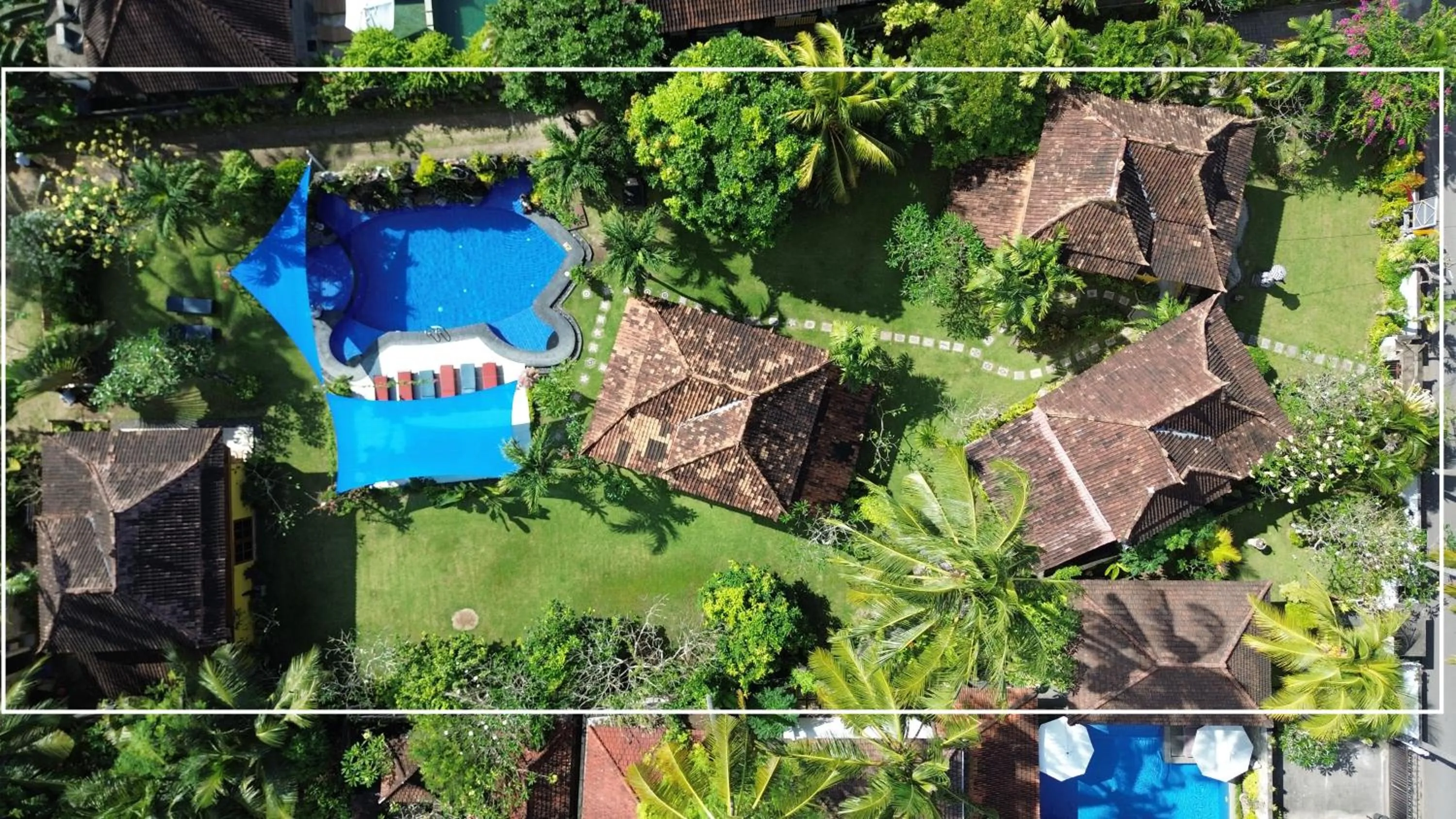 Property building in Kura Kura Villas & Candidasa Mini Golf