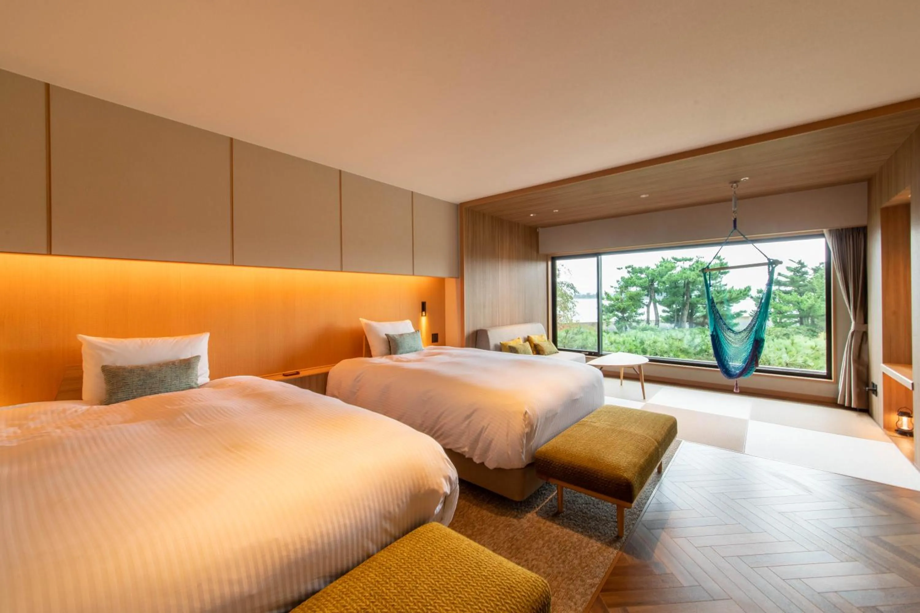 Bedroom, Bed in Matsushima Ichinobo