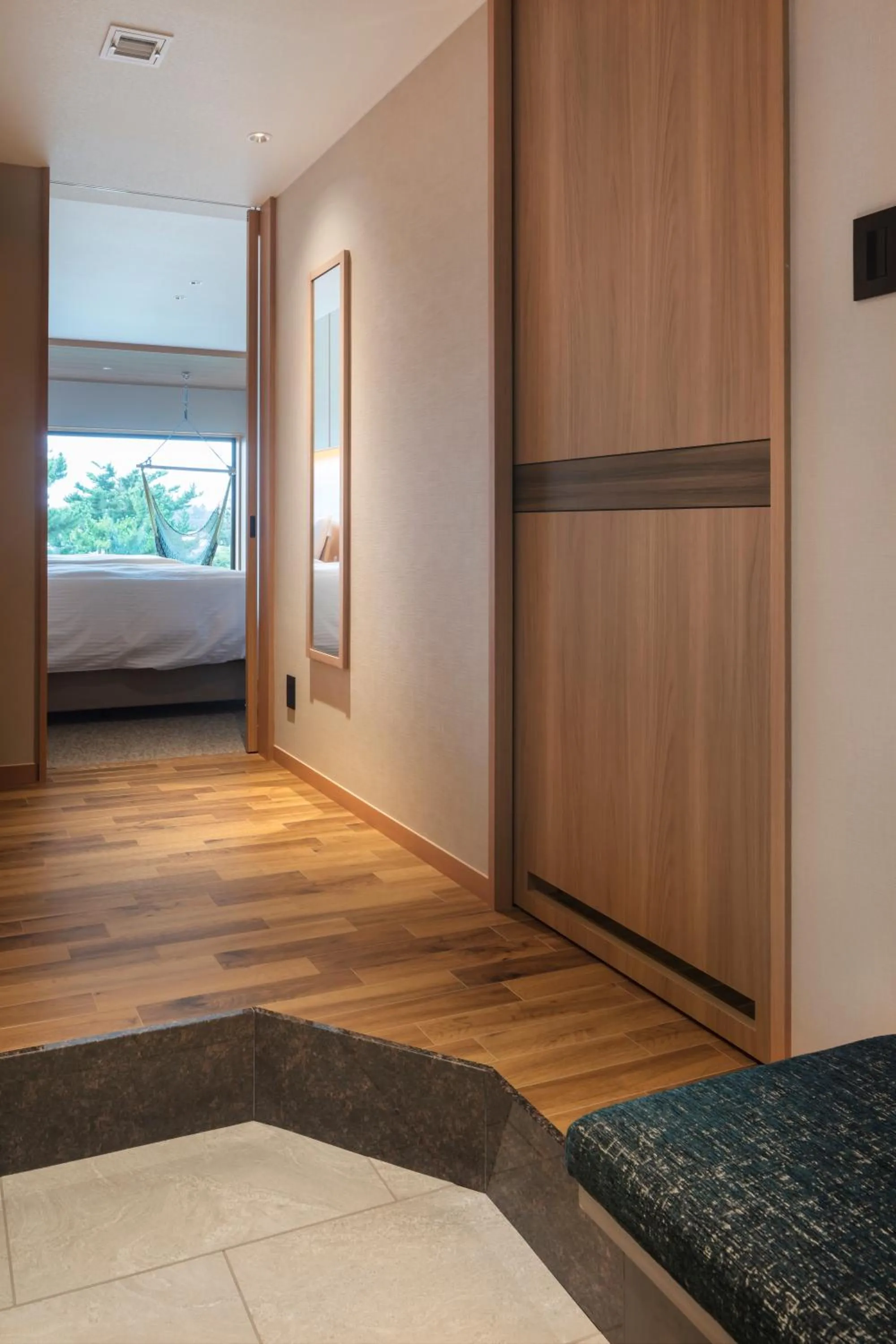 Photo of the whole room, Bed in Matsushima Ichinobo