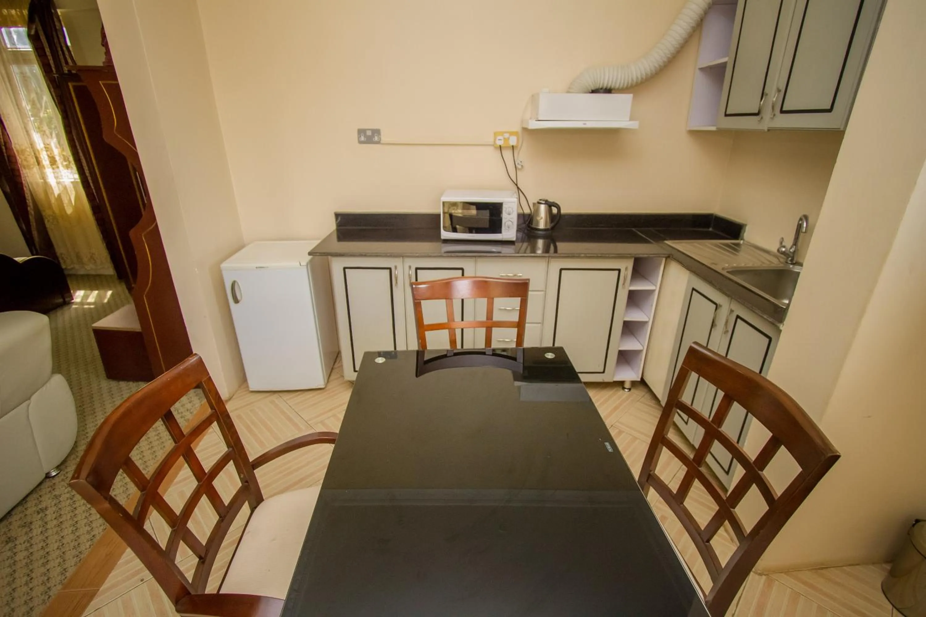 Dining area in Grand Global Hotel