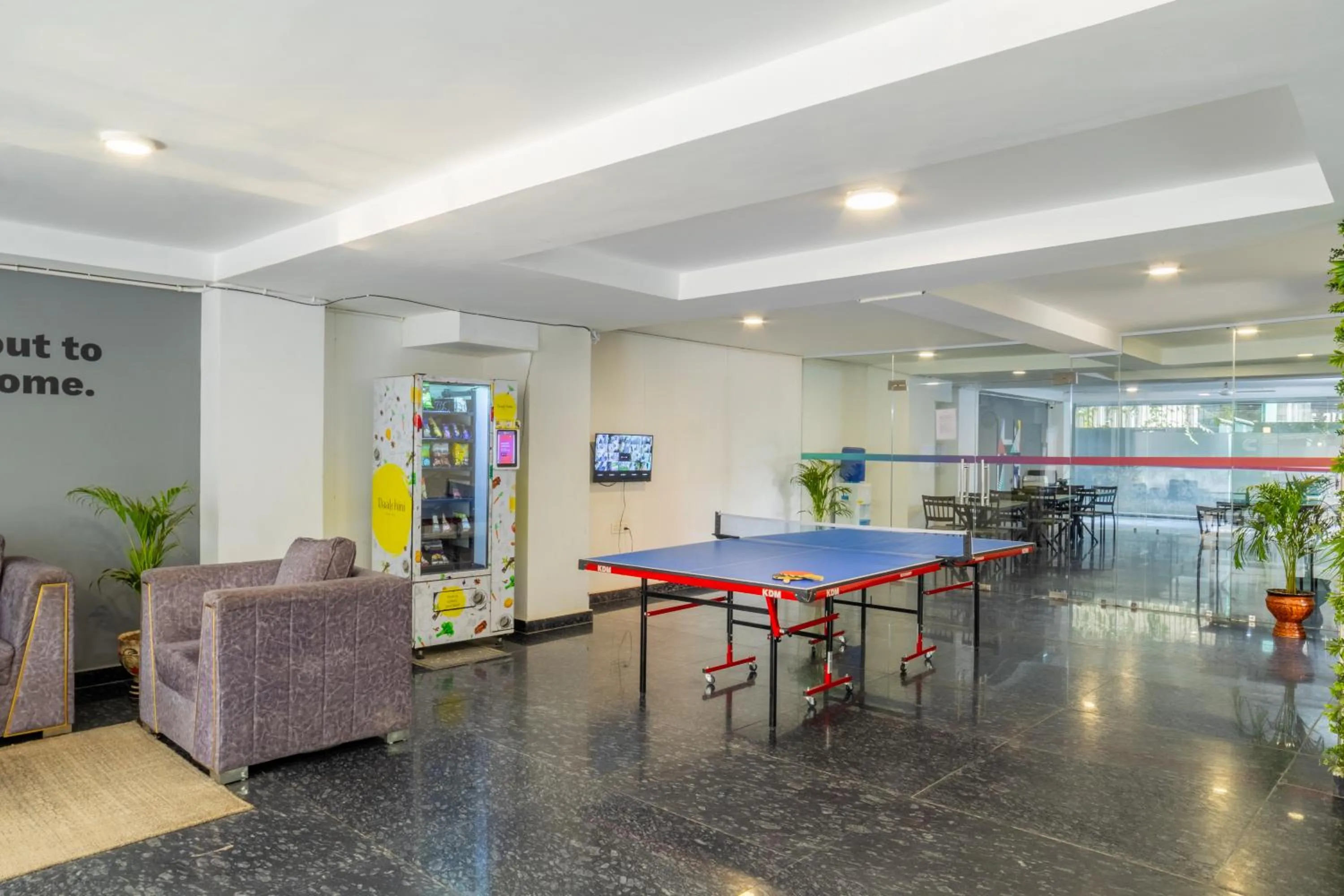 Communal lounge/ TV room in Housr 46 M2K Corp Near Park Hospital Sector 46