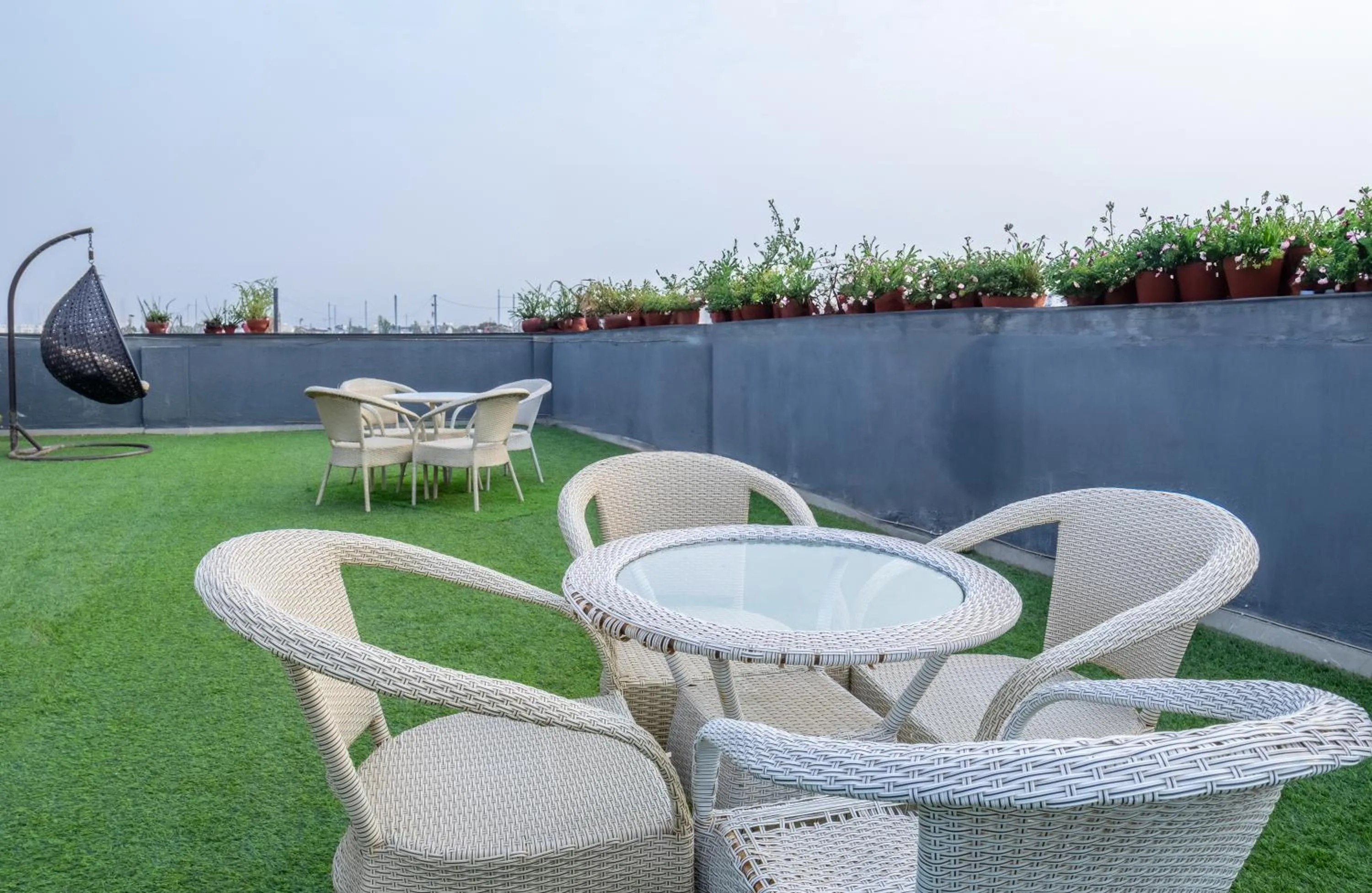 Patio in Housr 46 M2K Corp Near Park Hospital Sector 46