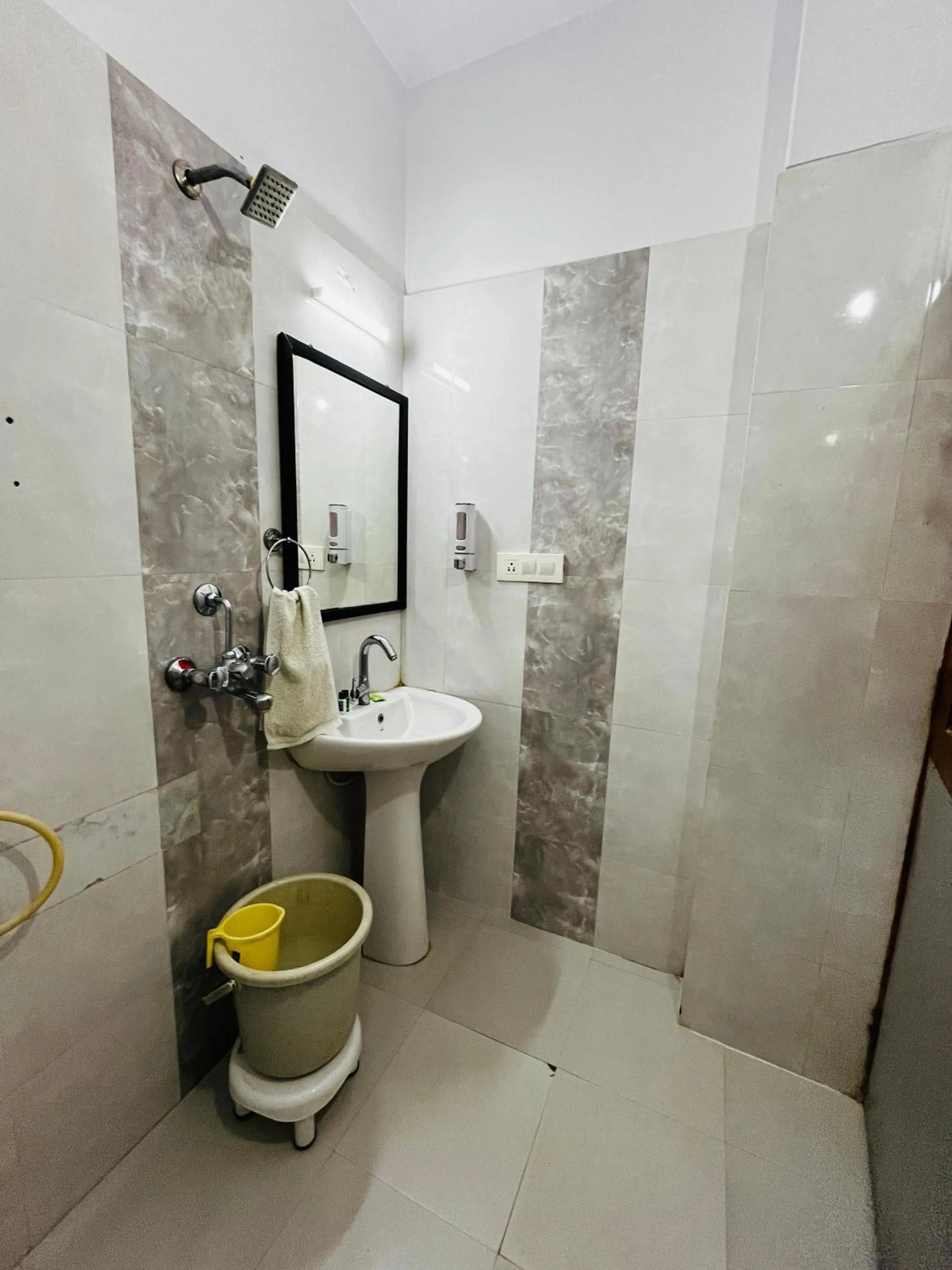 Bathroom in Golden Marigold Hotel