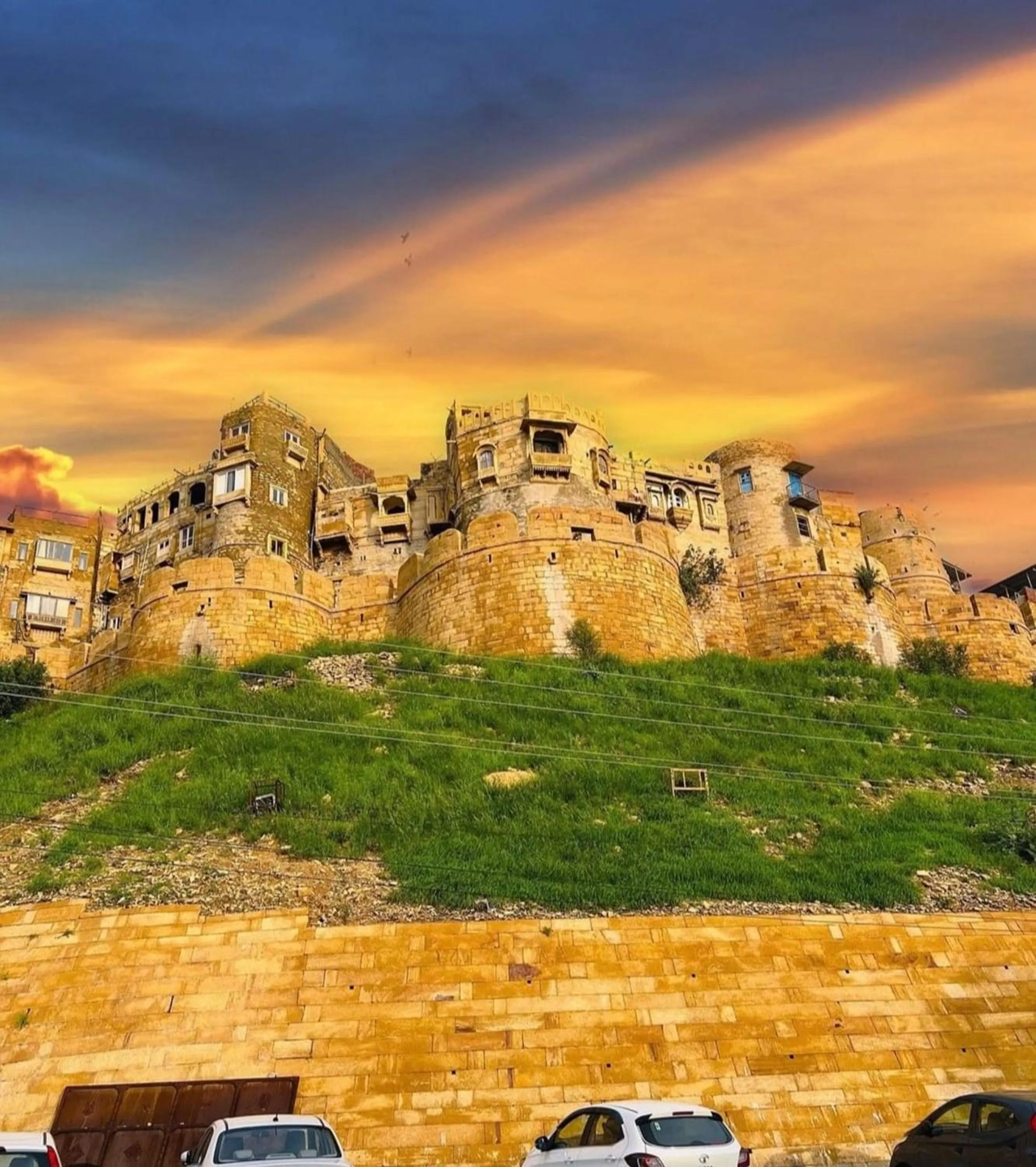 Natural landscape in Golden Marigold Hotel