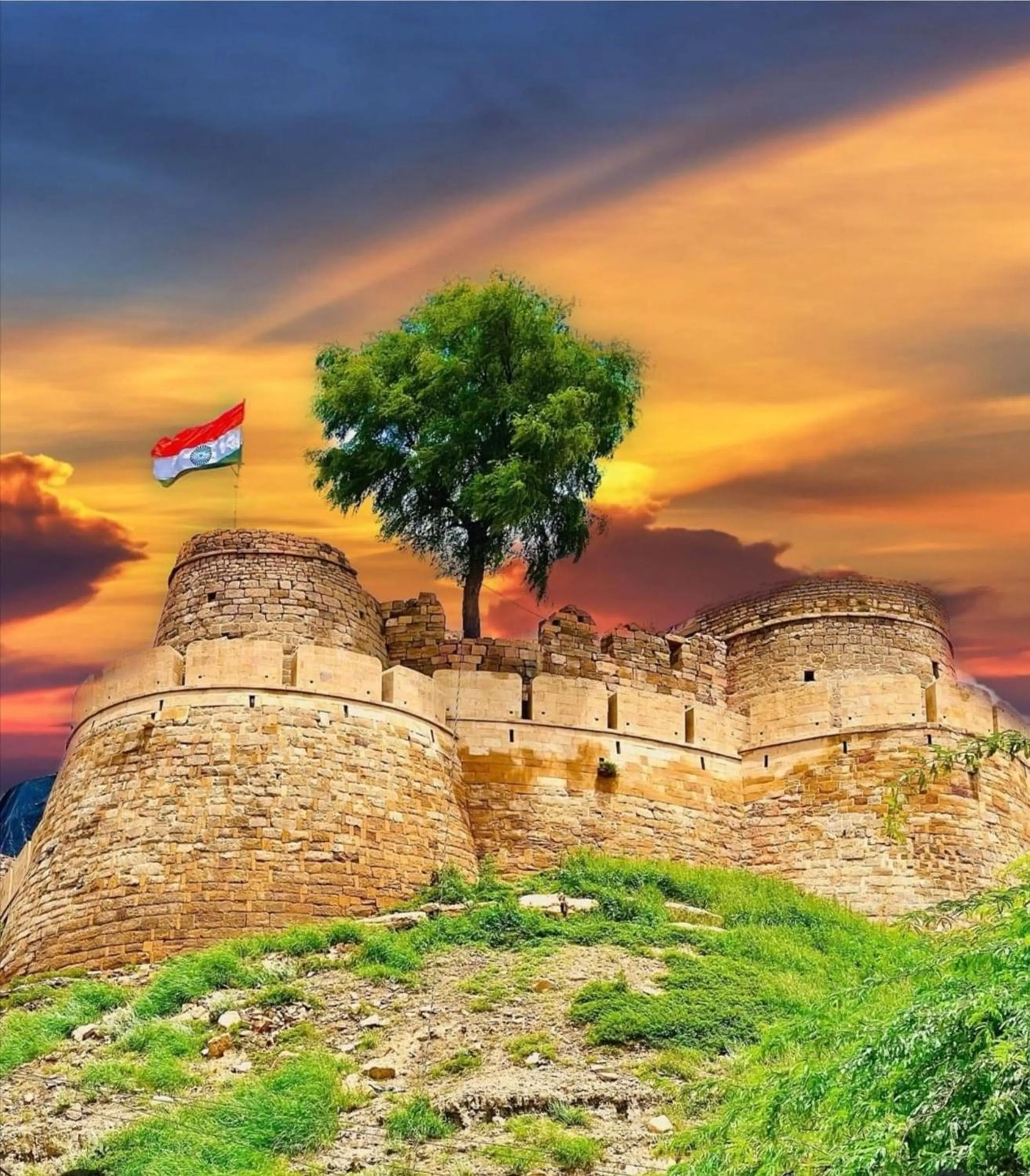 Nearby landmark in Golden Marigold Hotel