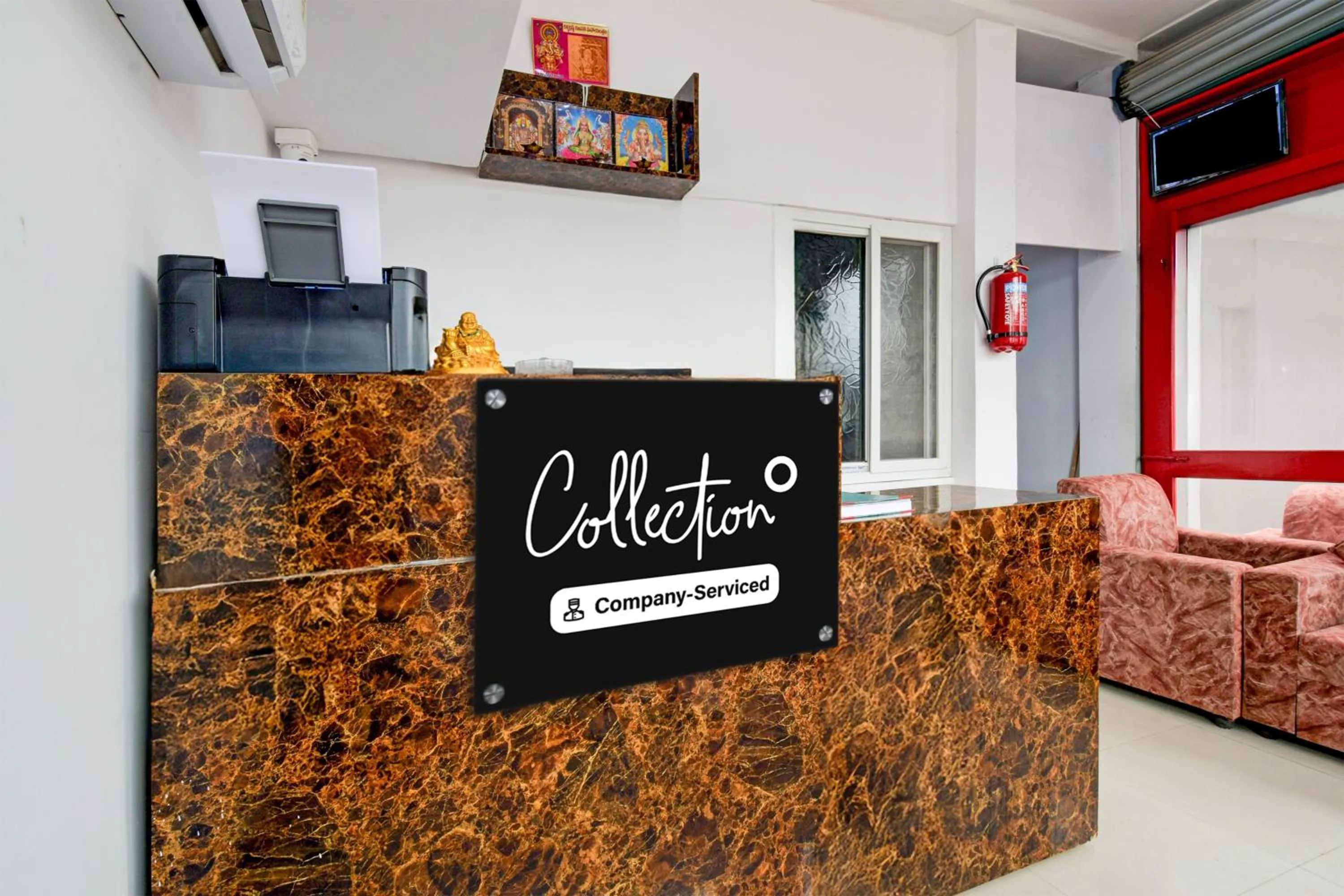 Lobby or reception in Collection O L.B Nagar Metro Station Formerly D N Groups