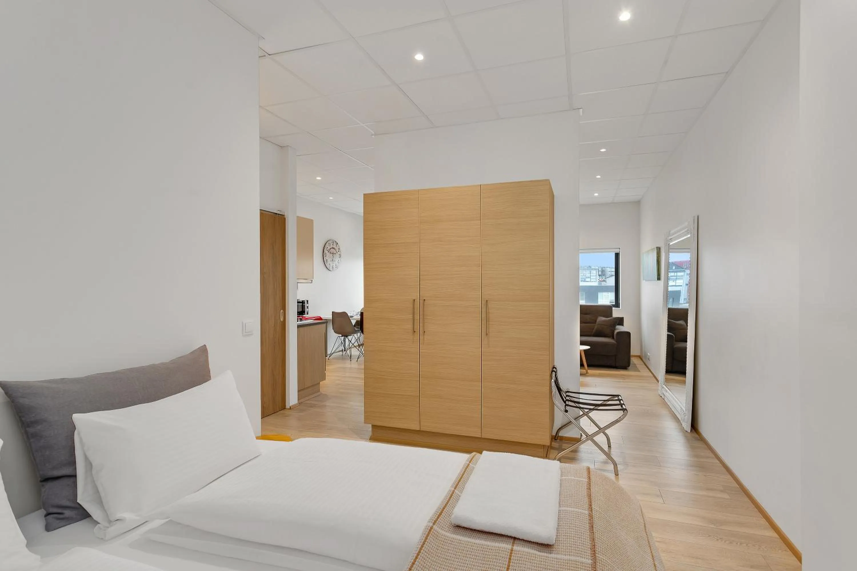 Photo of the whole room, Bed in Blue Mountain Apartments by Heimaleiga