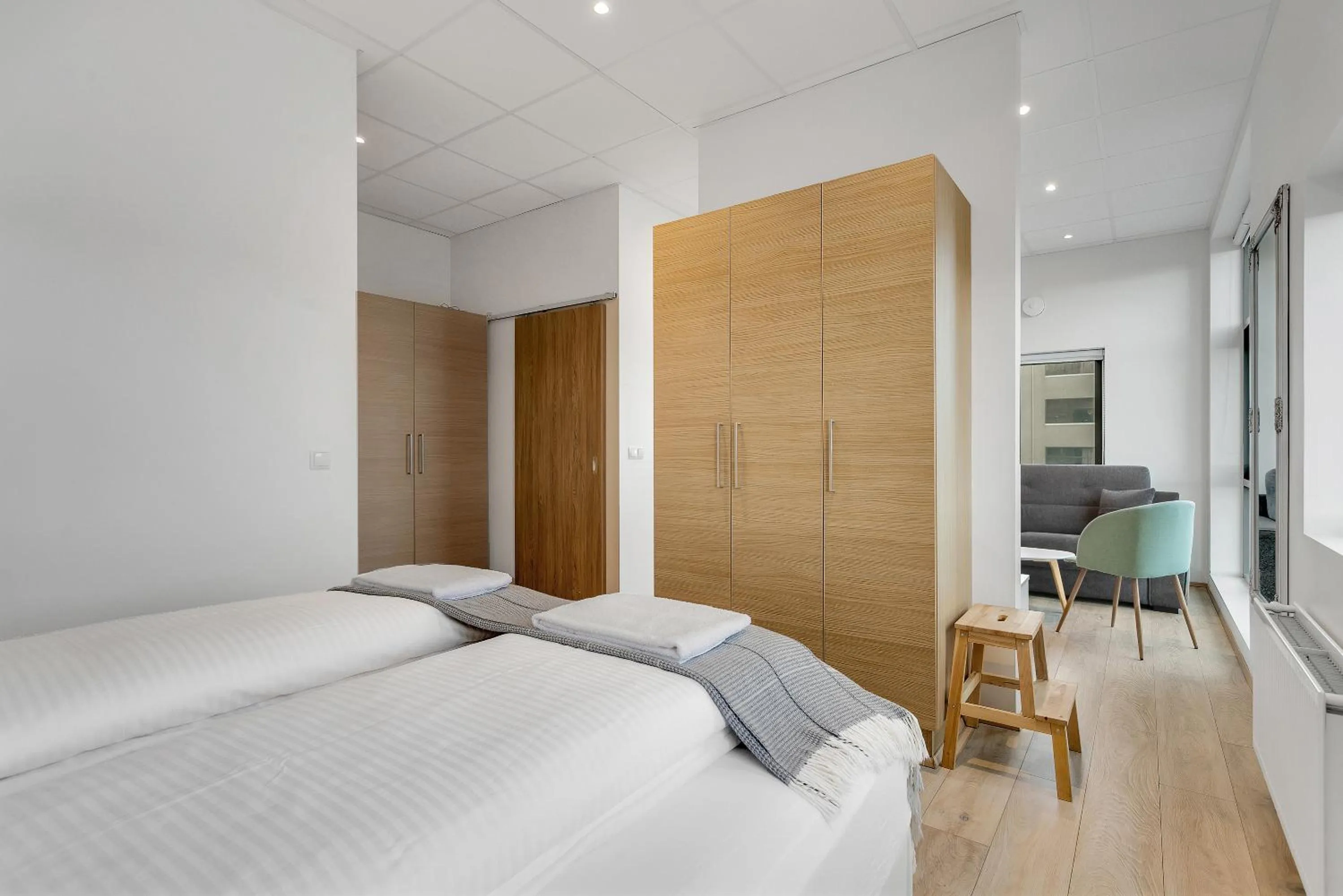 Photo of the whole room, Bed in Blue Mountain Apartments by Heimaleiga