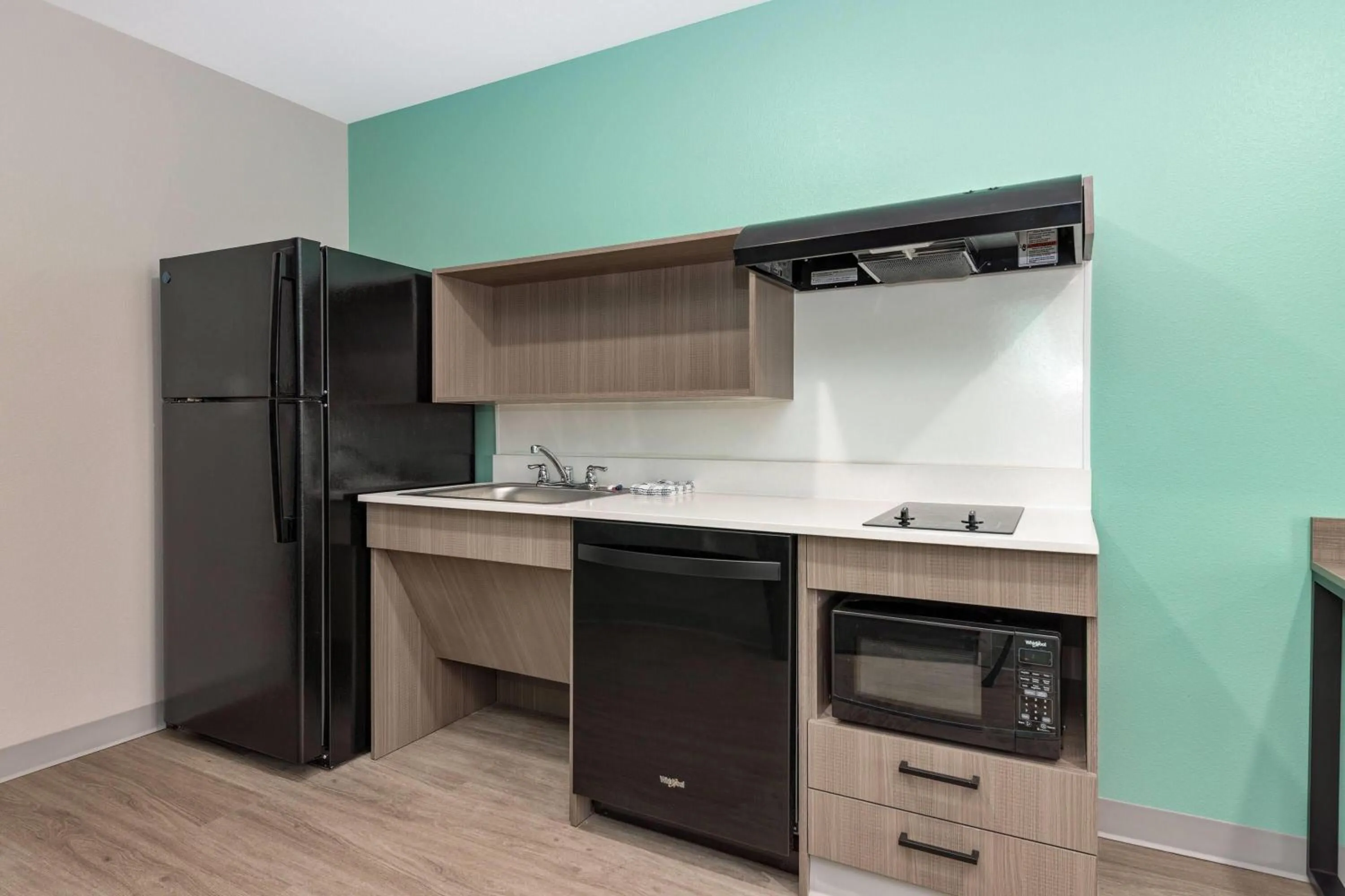 Photo of the whole room in ECHO Suites Extended Stay by Wyndham Dallas Plano Richardson