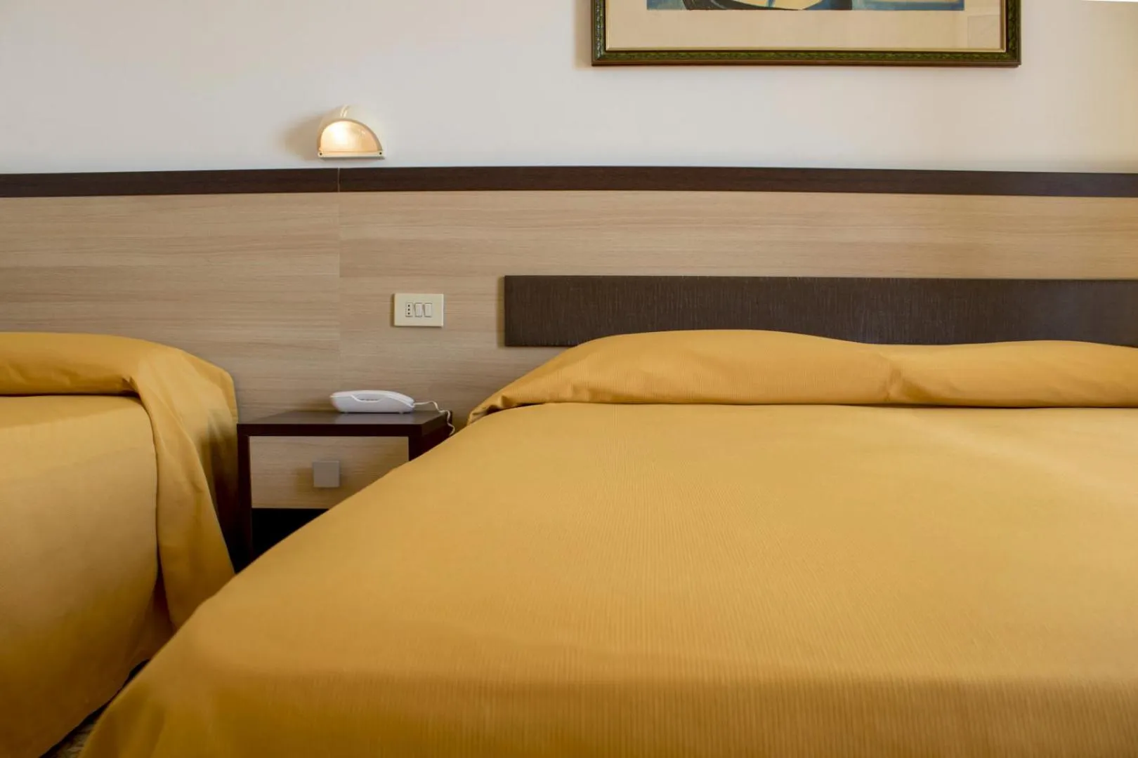 Bed in Hotel Apollonia