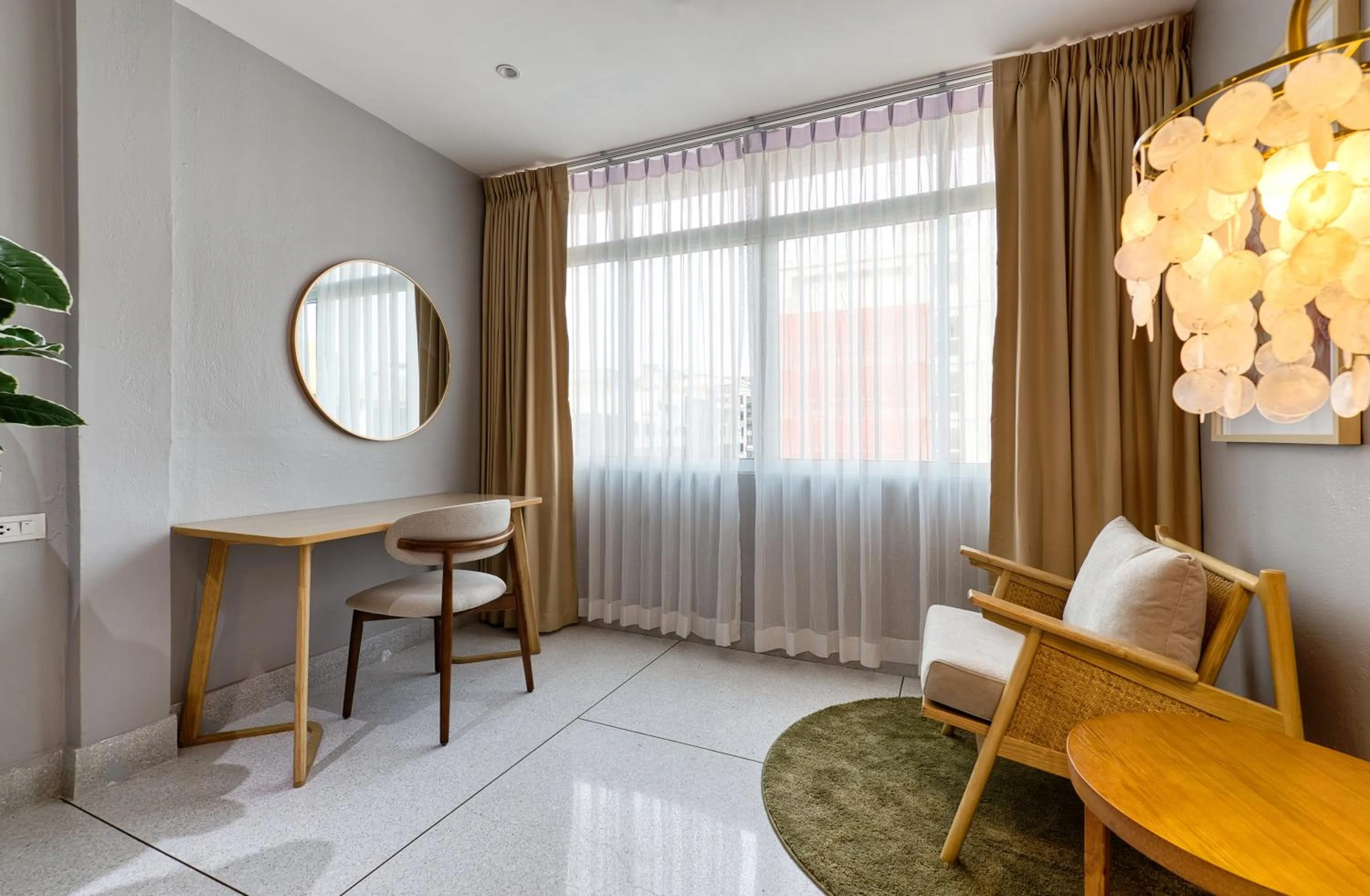 Seating area in AB House