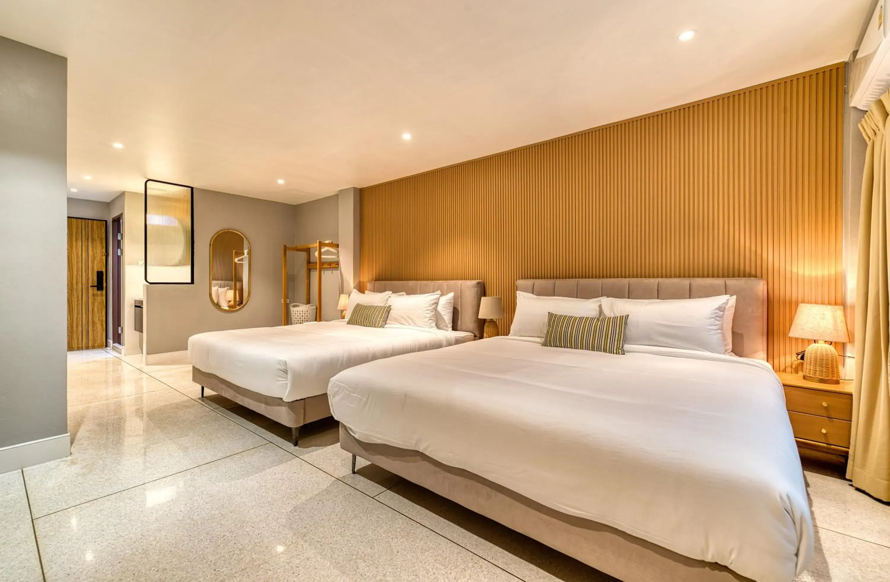 King Room with Two King Beds in AB House King Room with Two King Beds in AB House