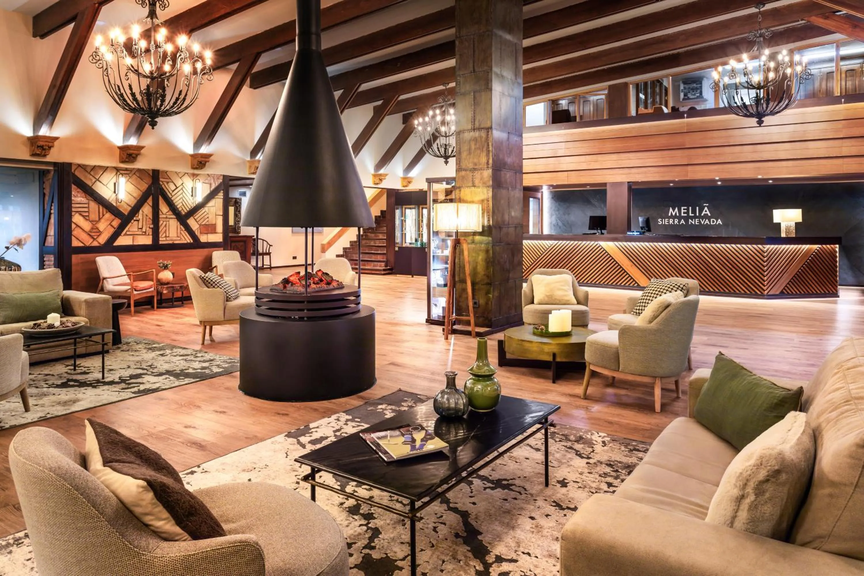Lobby or reception in Melia Sierra Nevada